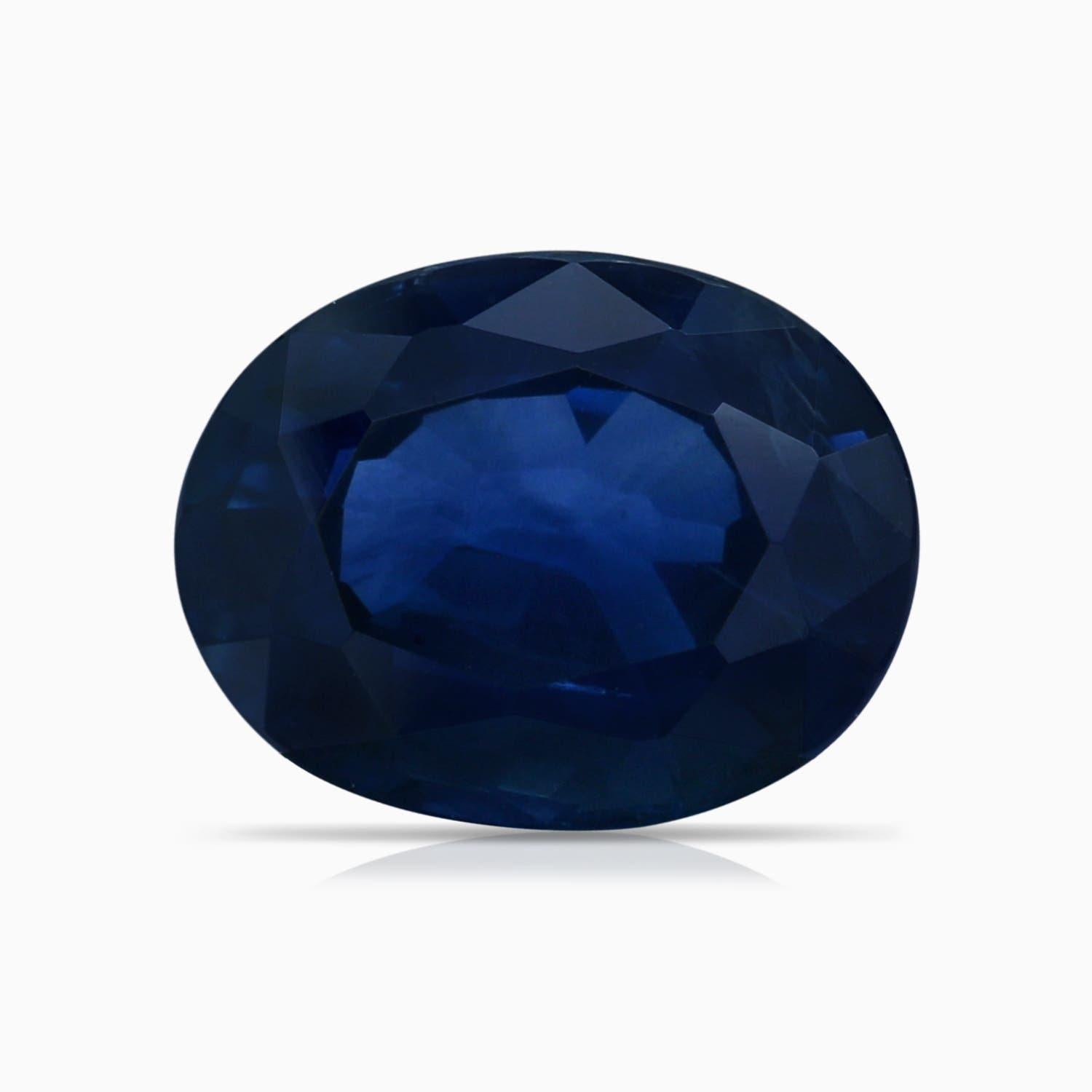 Angara Gia Certified Natural Sapphire Halo Ring in Yellow Gold with Diamonds 6