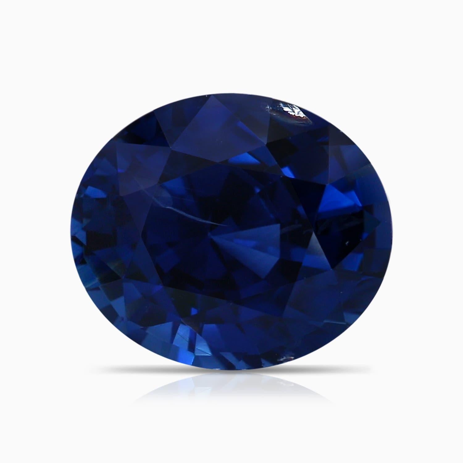 ANGARA GIA Certified Natural Sapphire Solitaire Ring in Yellow Gold 5