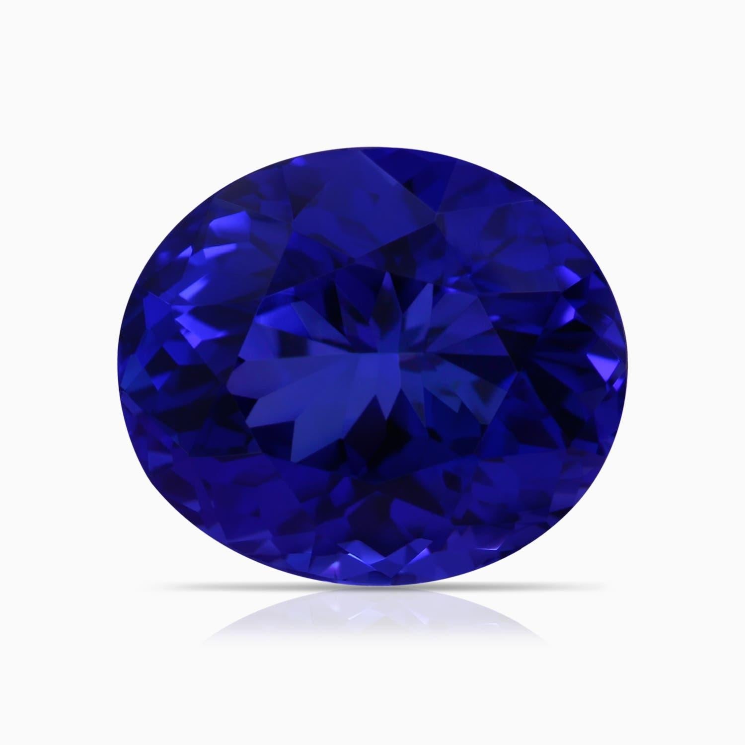 Angara GIA Certified Natural Tanzanite and Diamond Rose Gold Pendant Necklace 1