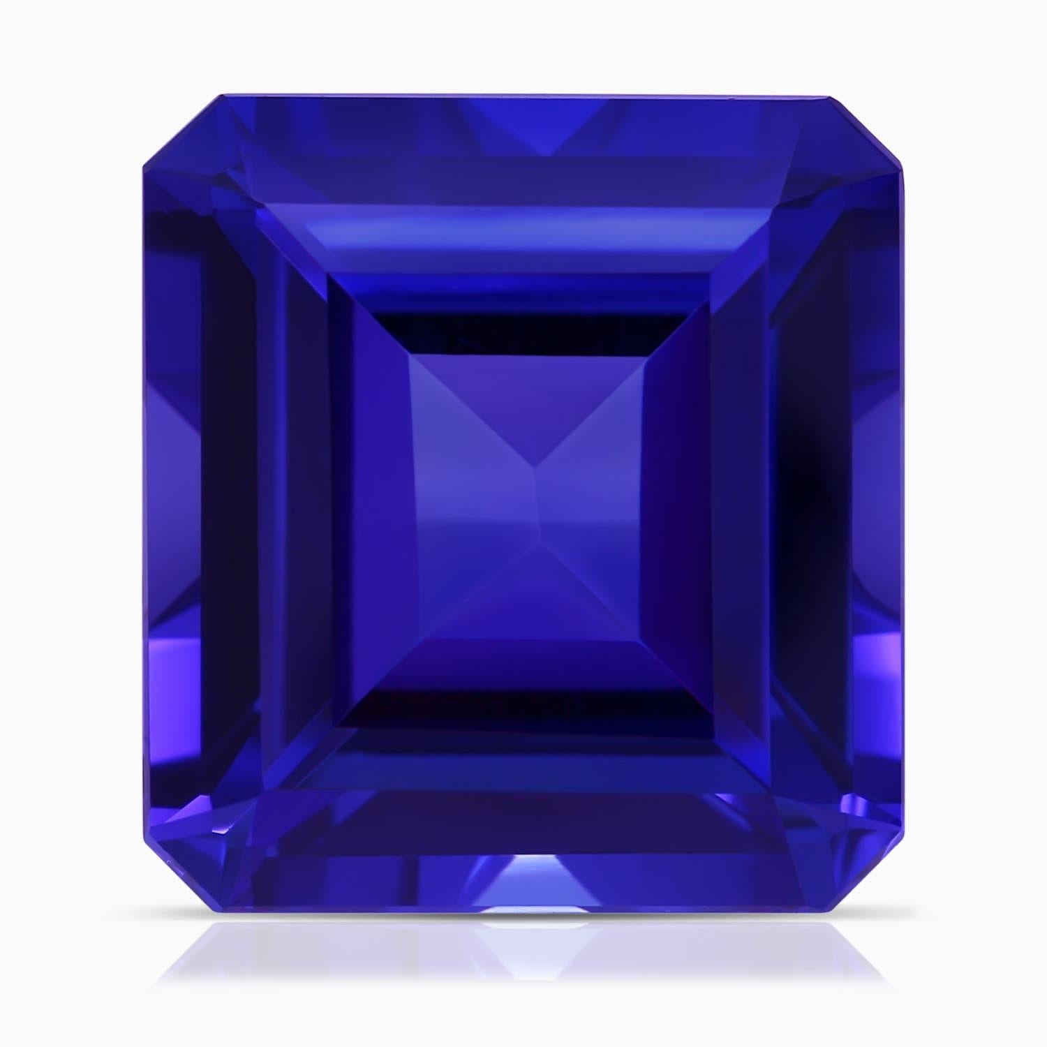 ANGARA GIA Certified Natural Tanzanite Criss Cross Ring in White Gold 6