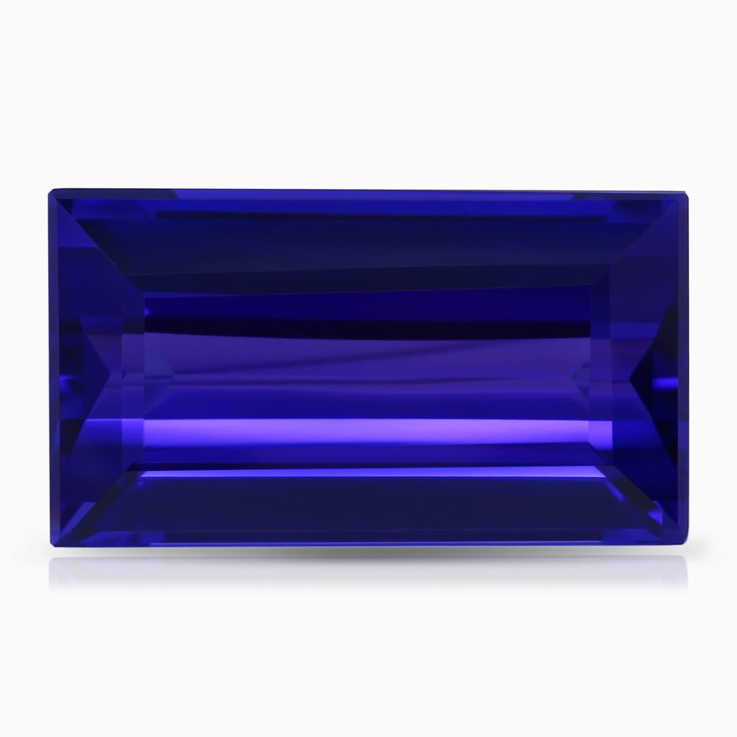 For Sale:  GIA Certified Natural Tanzanite Double Halo Split Shank Platinum Ring 6