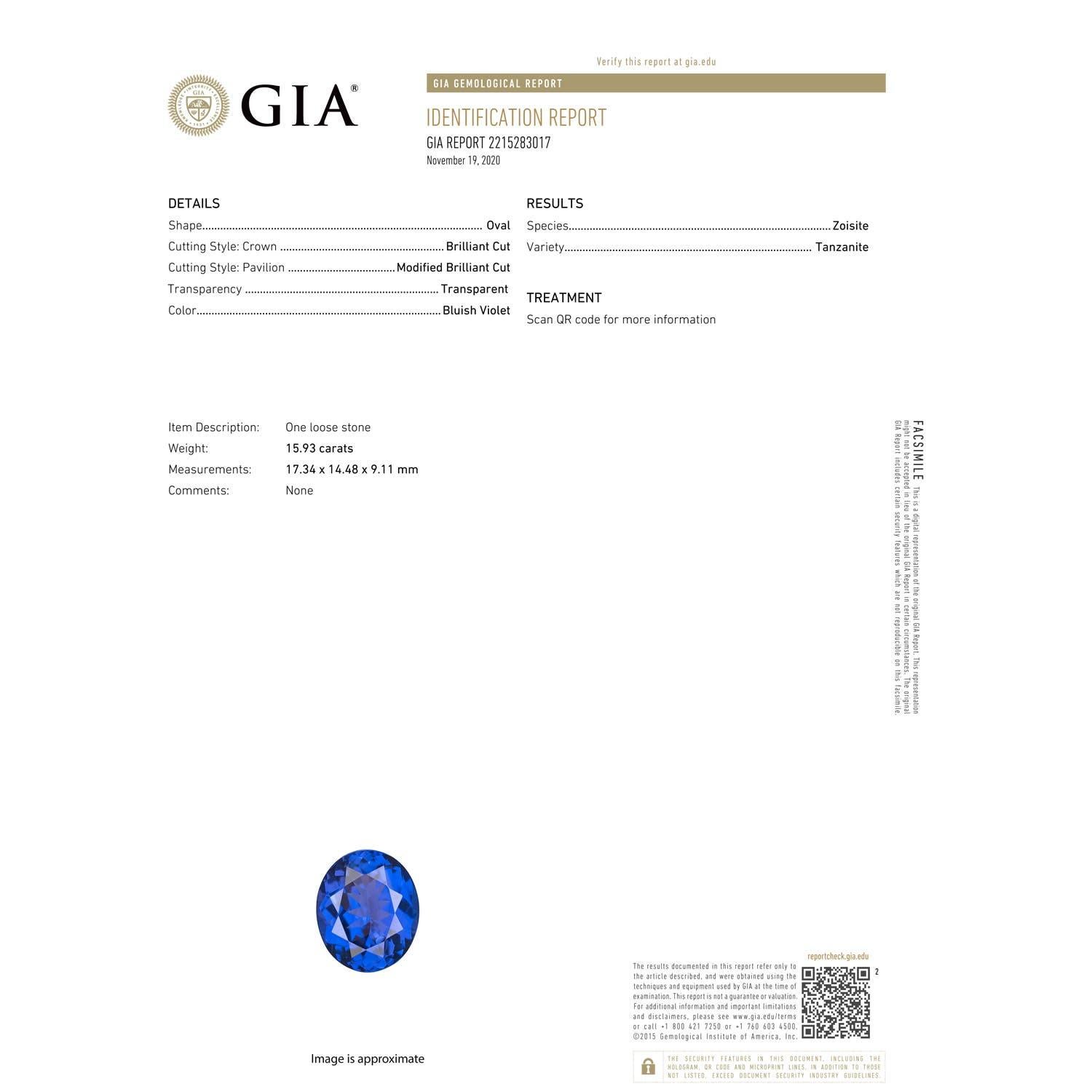 Angara GIA Certified Natural Tanzanite Scalloped Halo Ring in Rose Gold 4