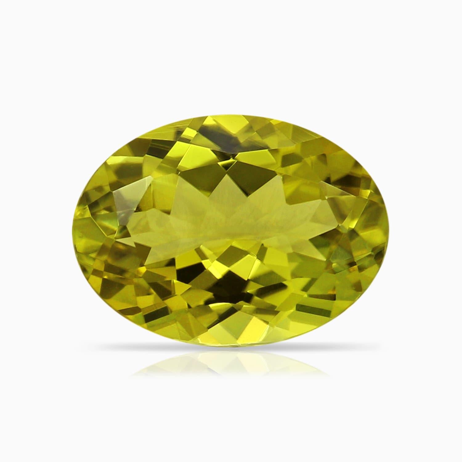 Women's ANGARA Natural GIA Certified Oval 2.77 ct Tourmaline Pendant in 18K Rose Gold