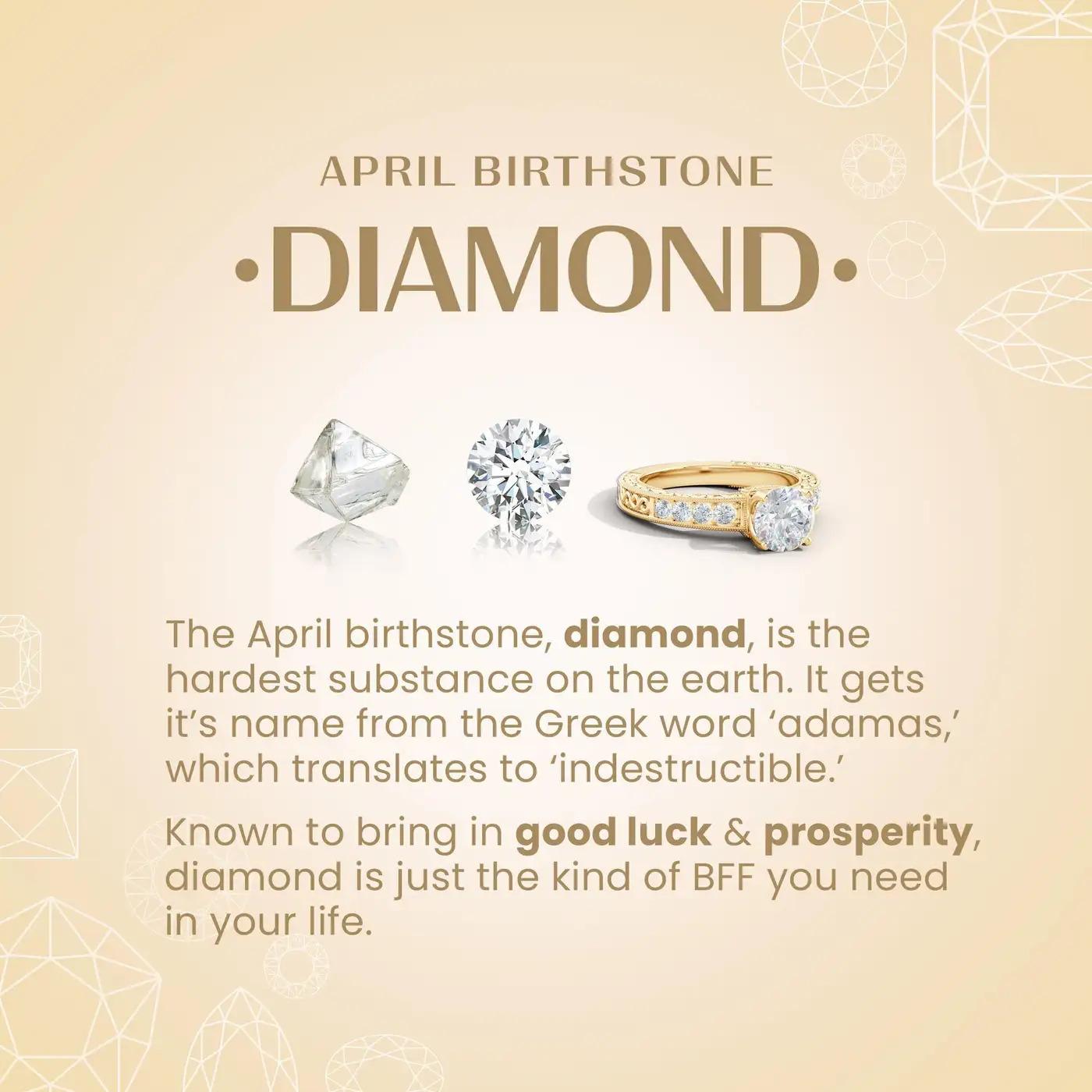 ANGARA Collana classica naturale con diamanti da 0,1 carati in oro rosa 14K (G, VS2) in vendita 1