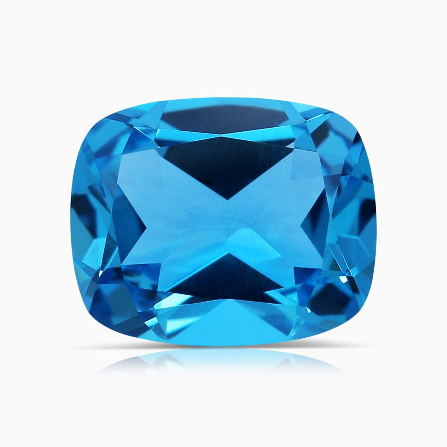 Anello Angara in oro 14K con cuscino naturale certificato GIA da 4,45 ct. in vendita 1