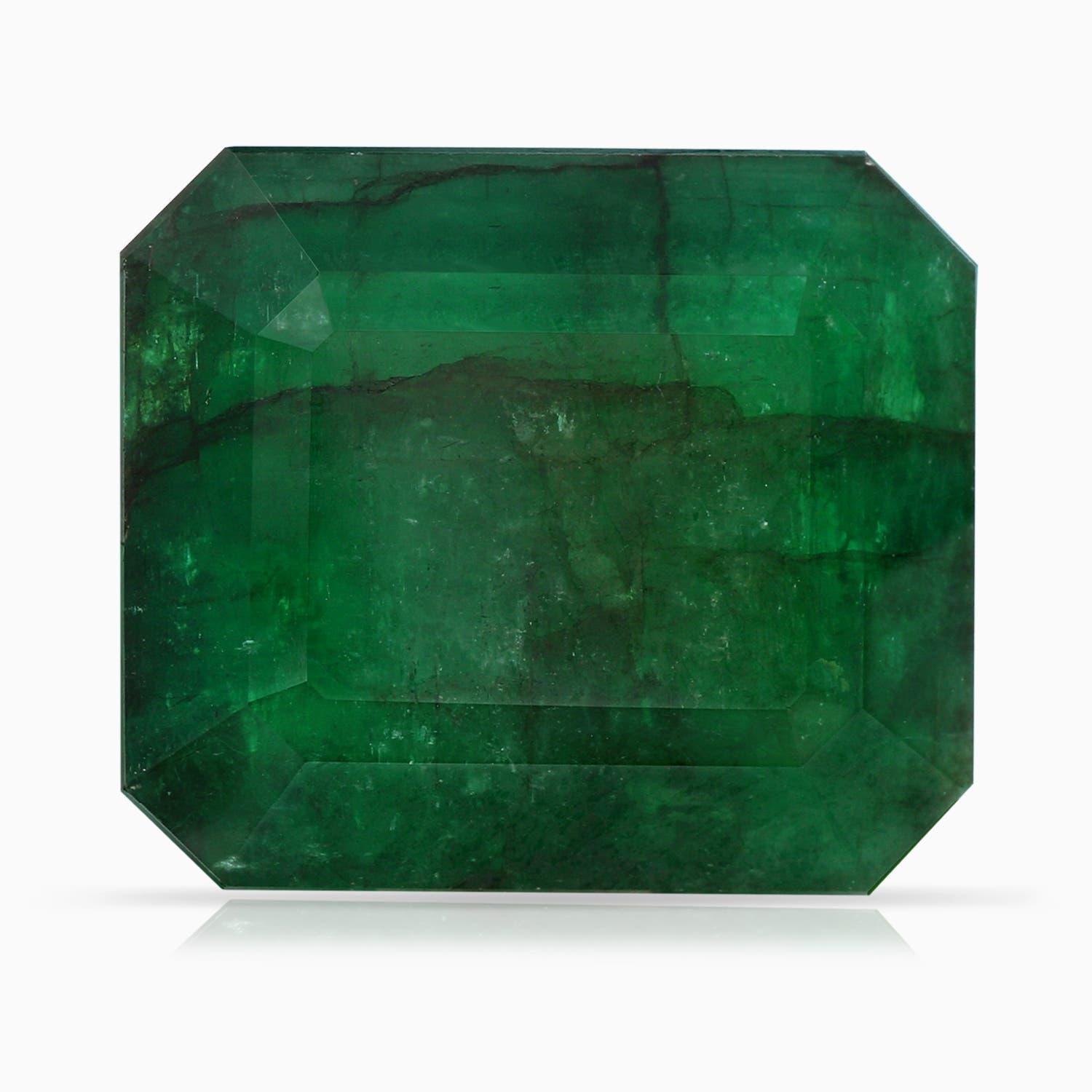 Angara Anillo de Esmeralda Natural Certificada por el GIA con Halo en Oro de 14K en venta 3