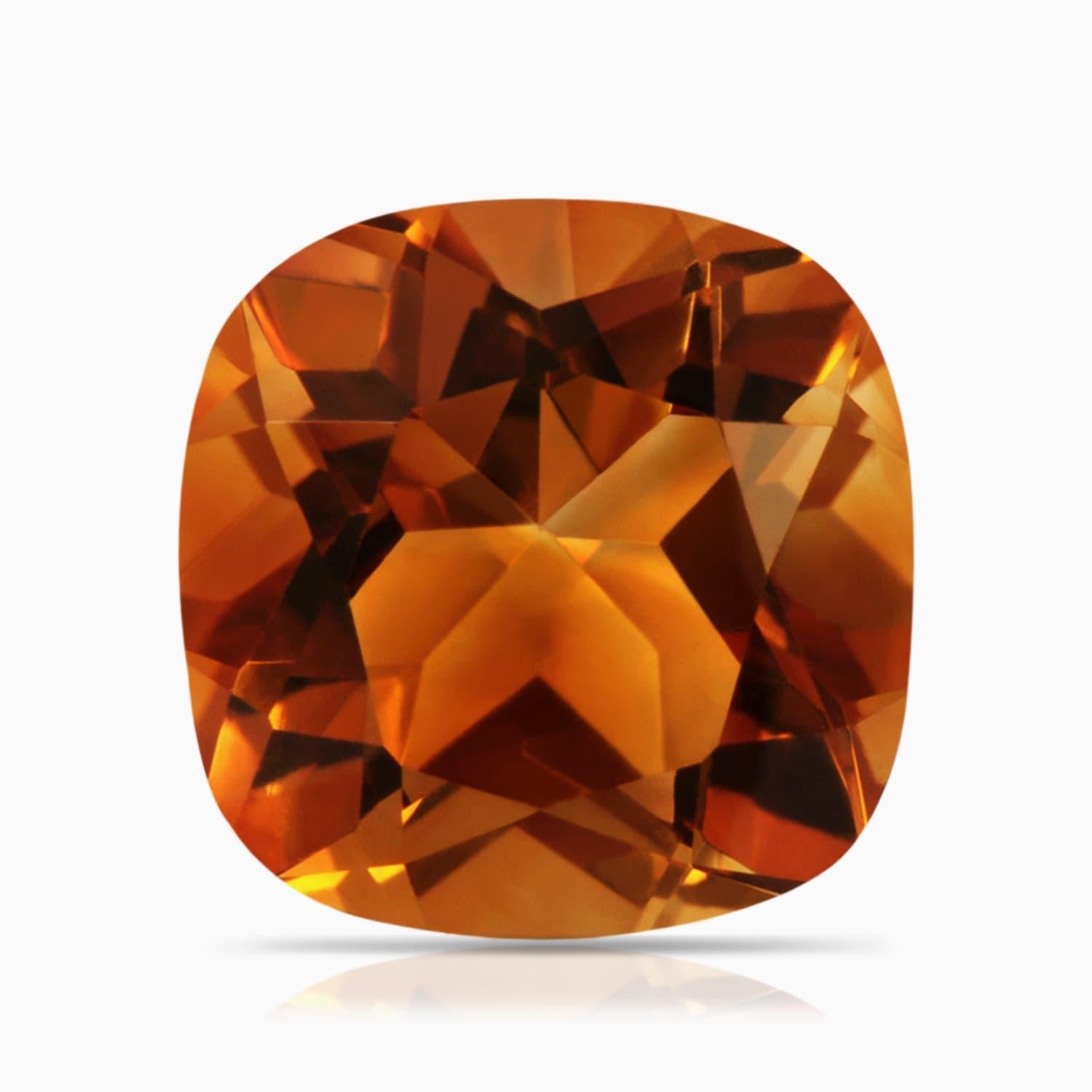 Donna Anello con citrino d'epoca da 6,29 carati in oro 14 carati certificato GIA di Angara Nature in vendita