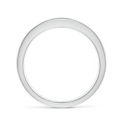 Angara Natural Square Sapphire and Diamond Half Eternity Ring in 14K Solid Gold