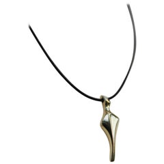 Angel #2 Unique Gold Necklace from Jewelry Designer Costas Domnidis