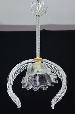 "Angel" Barovier e Toso pendant light, 1950s