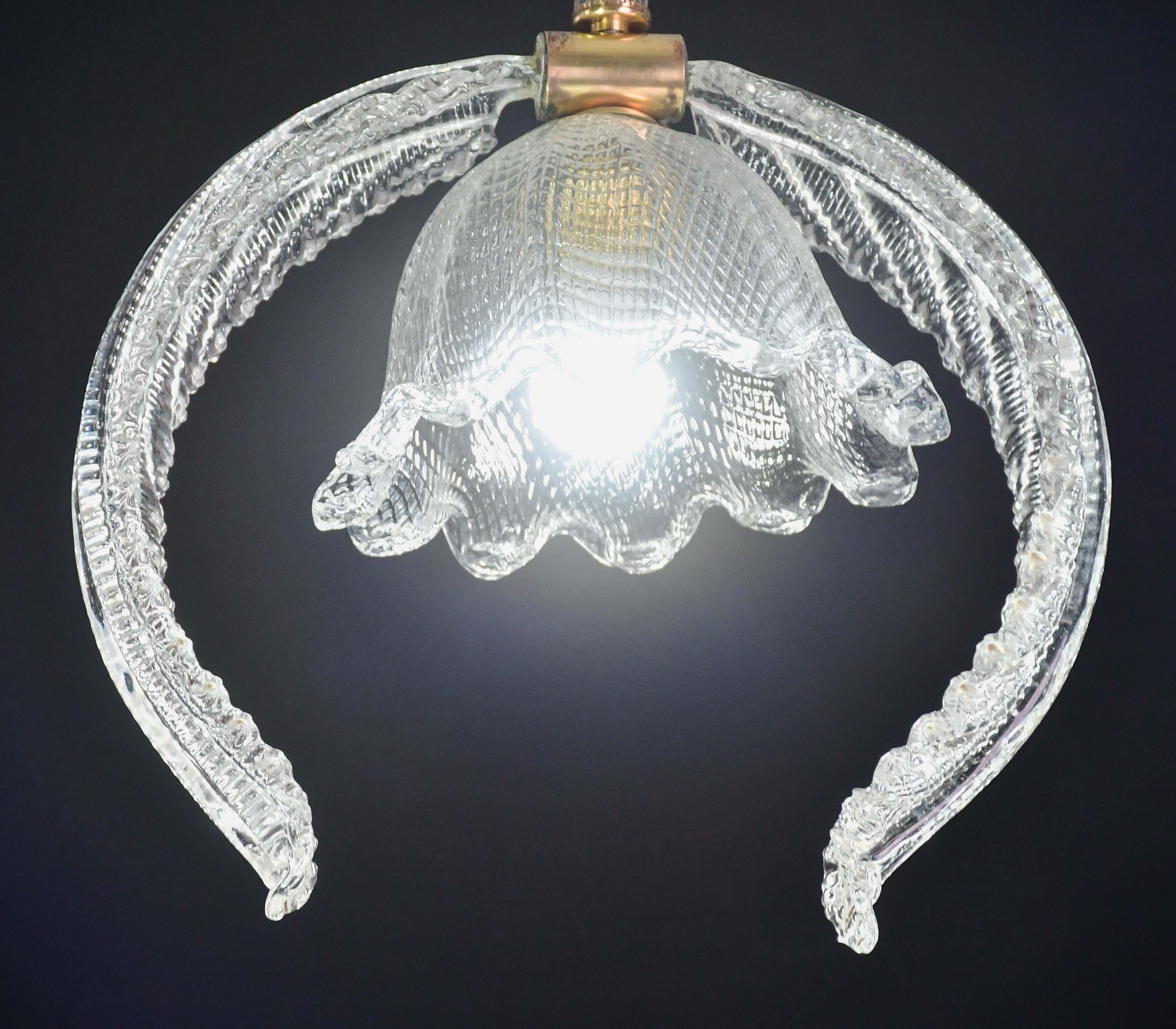 Vetro di Murano Lampada a sospensione 