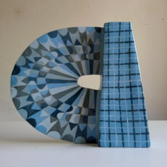 ANGEL BLU - Terracotta- XXI Century - by Chiara Berta Artist