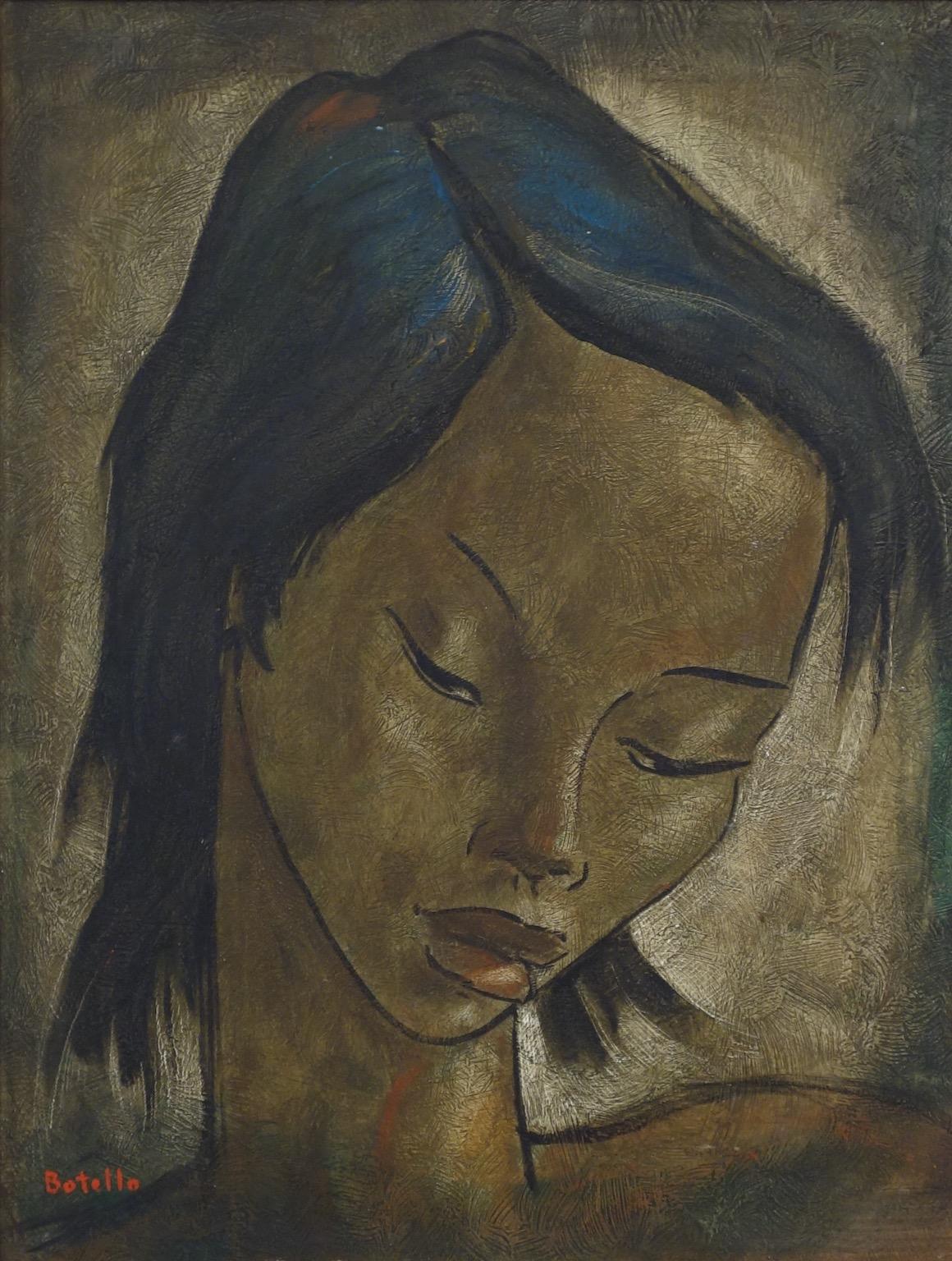 Haitian Woman - Painting by Angel Botello