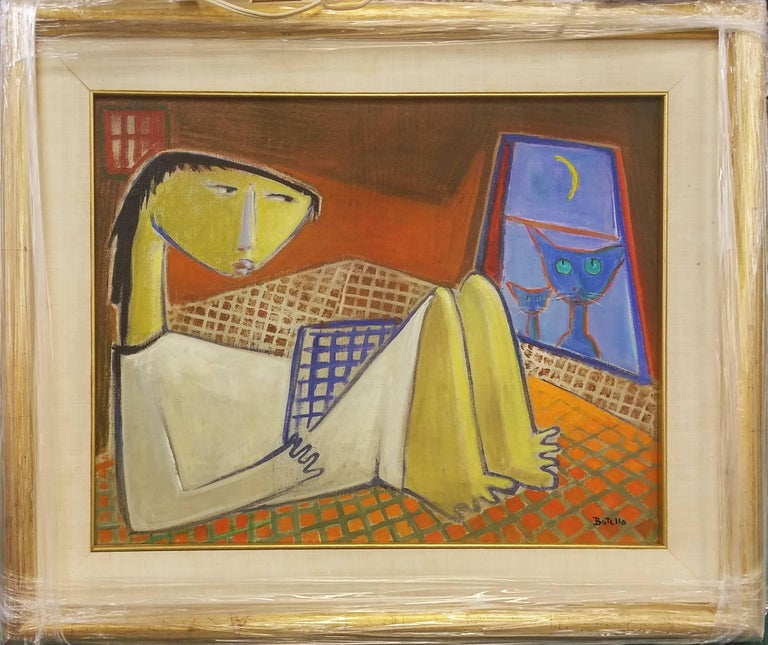 Angel Botello UNKNOWN TITLE, Painting For Sale at 1stdibs