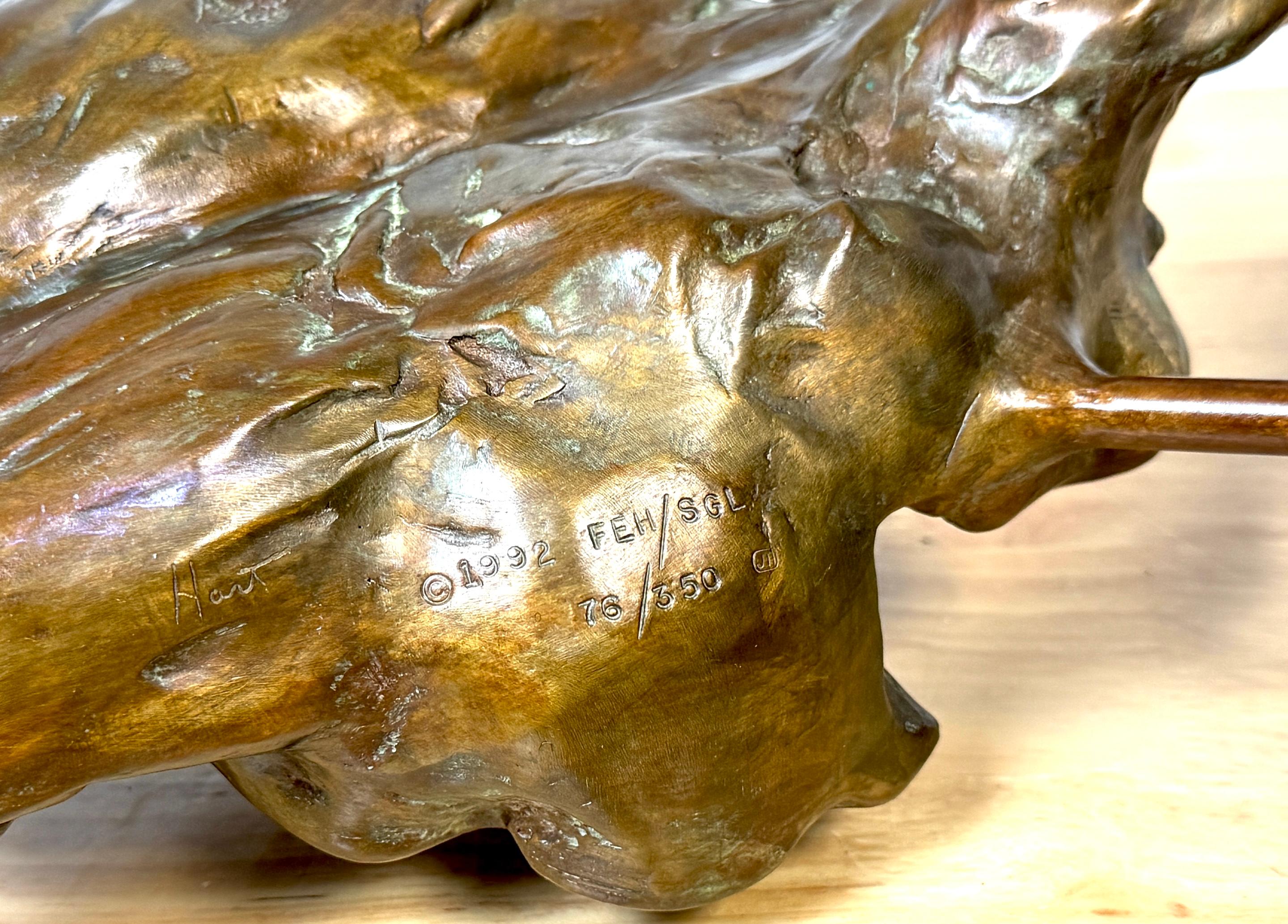 “Angel”- Bronze by Frederick Hart 1992 #76/350 For Sale 9