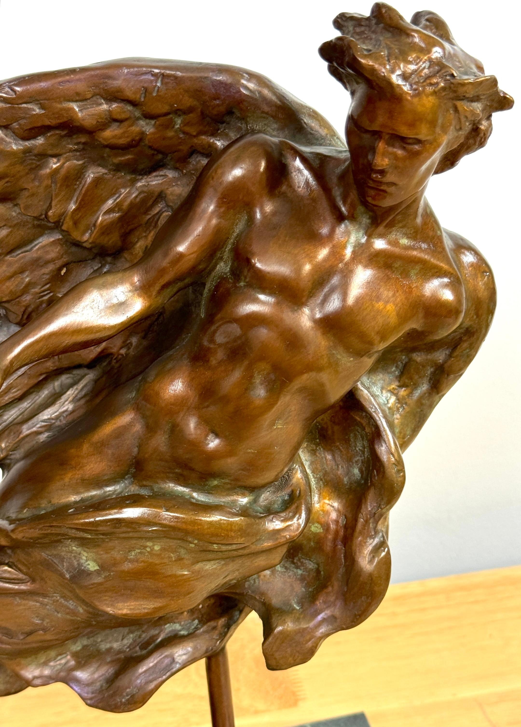 Cast “Angel”- Bronze by Frederick Hart 1992 #76/350 For Sale