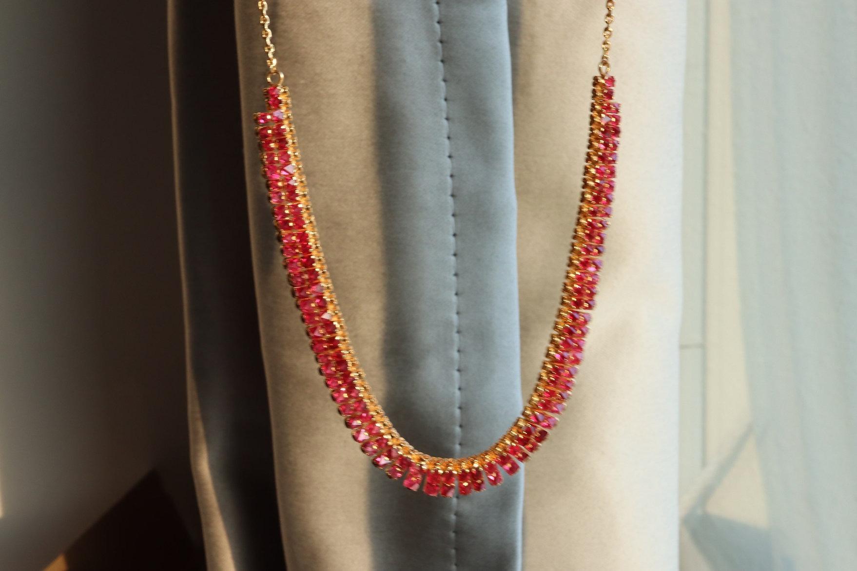 Collana di spinello taglio angelo in vendita 1