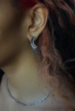 Angel Earrings, 18K Gold