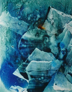 Sotto il mare Serie Nº 7. Úbeda. Fantasia ad olio di un paesaggio sottomarino.