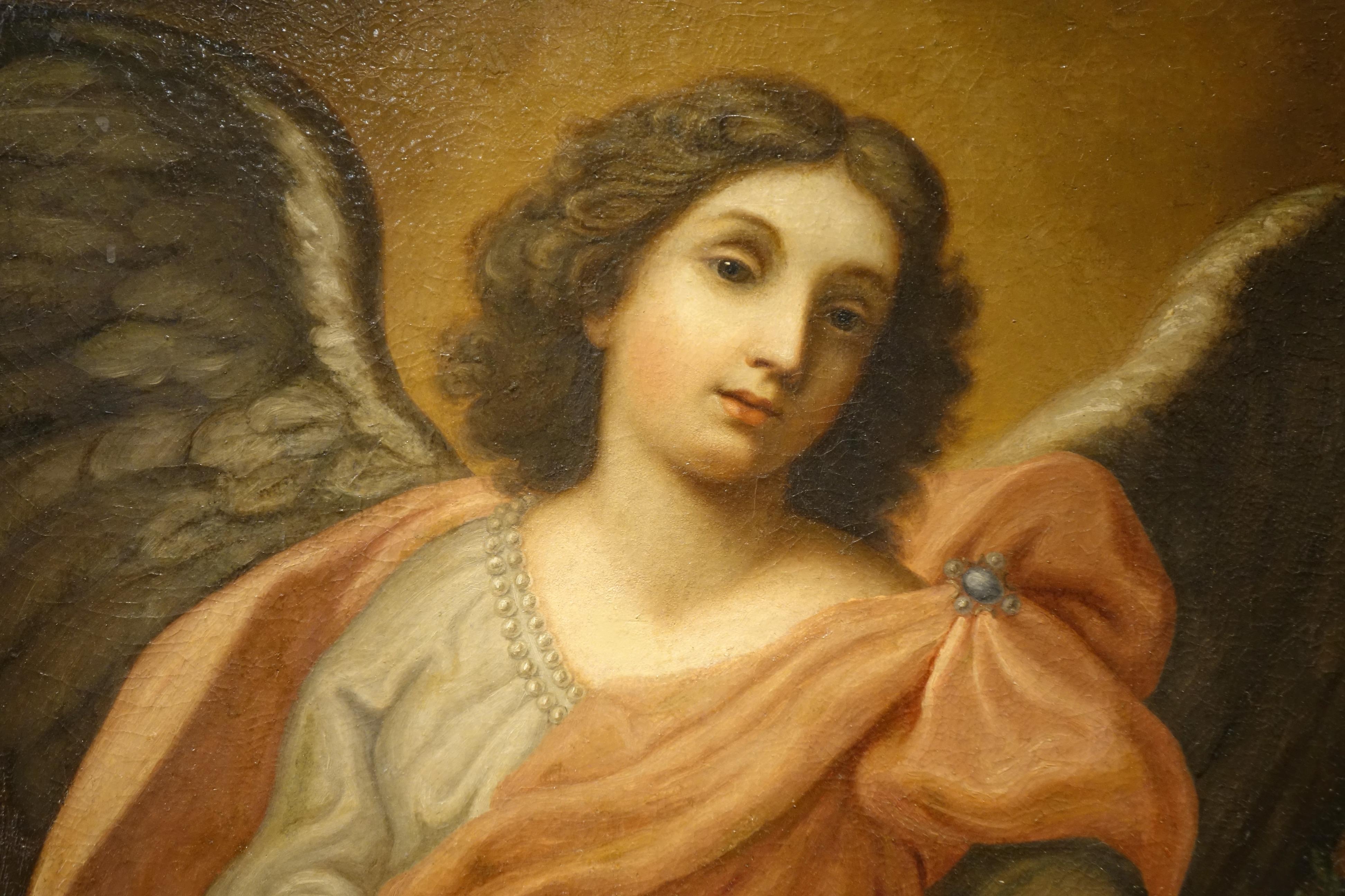 Angel of Annonciation , Italy late 18th century For Sale 1