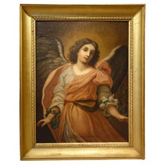 Antique Angel of Annonciation , Italy late 18th century