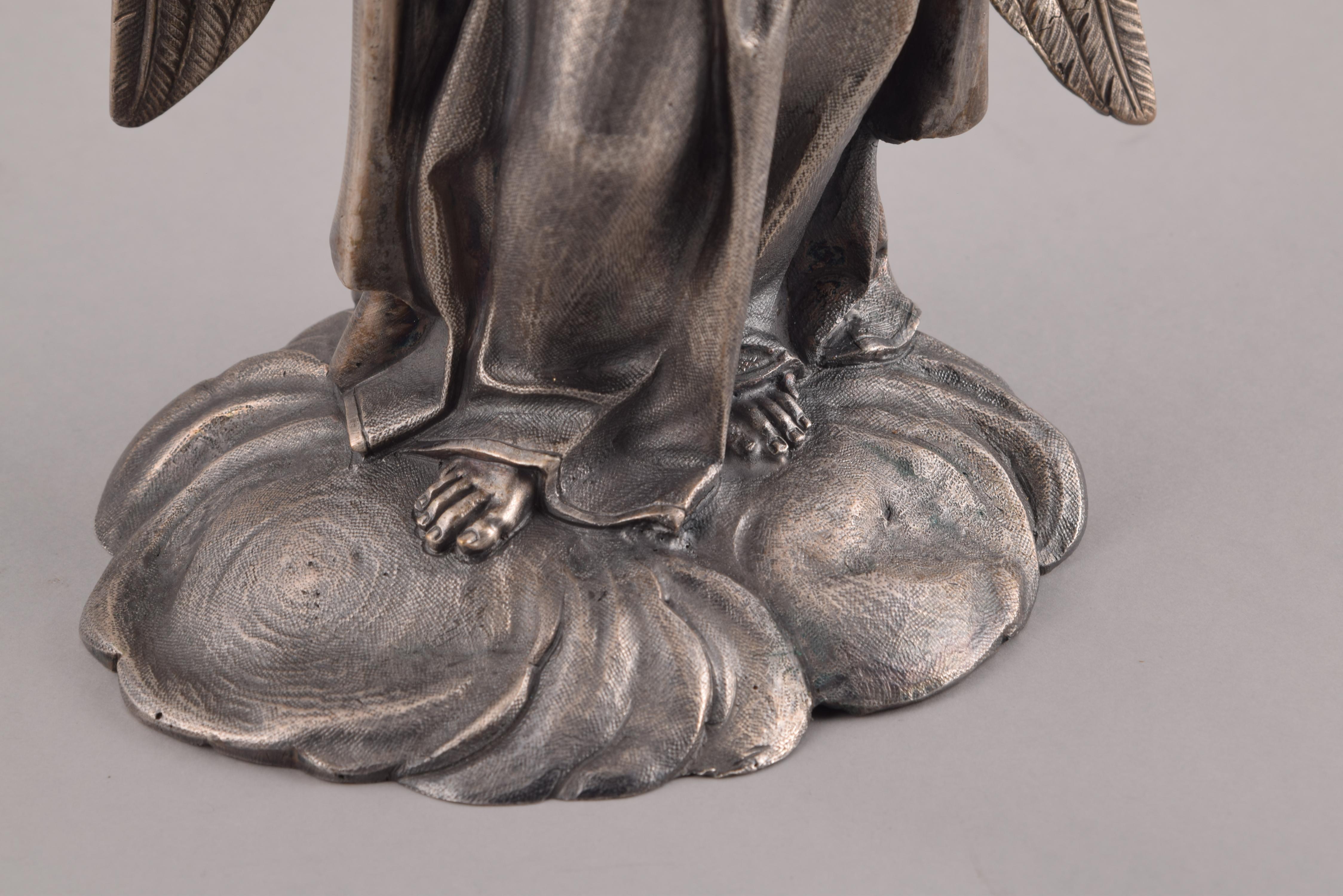 Angel oder Archangel, Metall, 19. Jahrhundert im Angebot 3