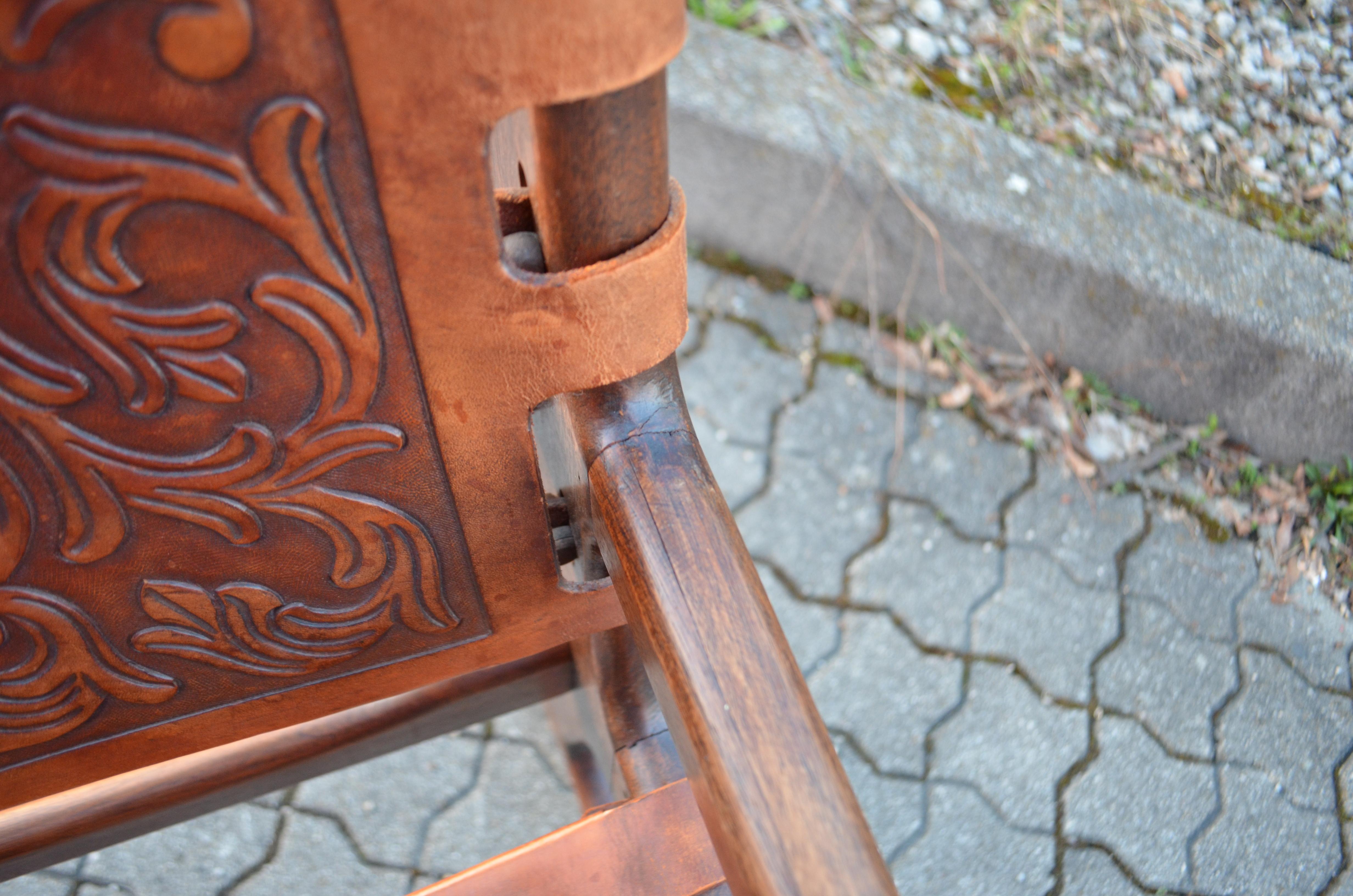 Angel Pazmino Leather Rare Lounge Chairs for Muebles de Estilo, Set of 2 For Sale 2