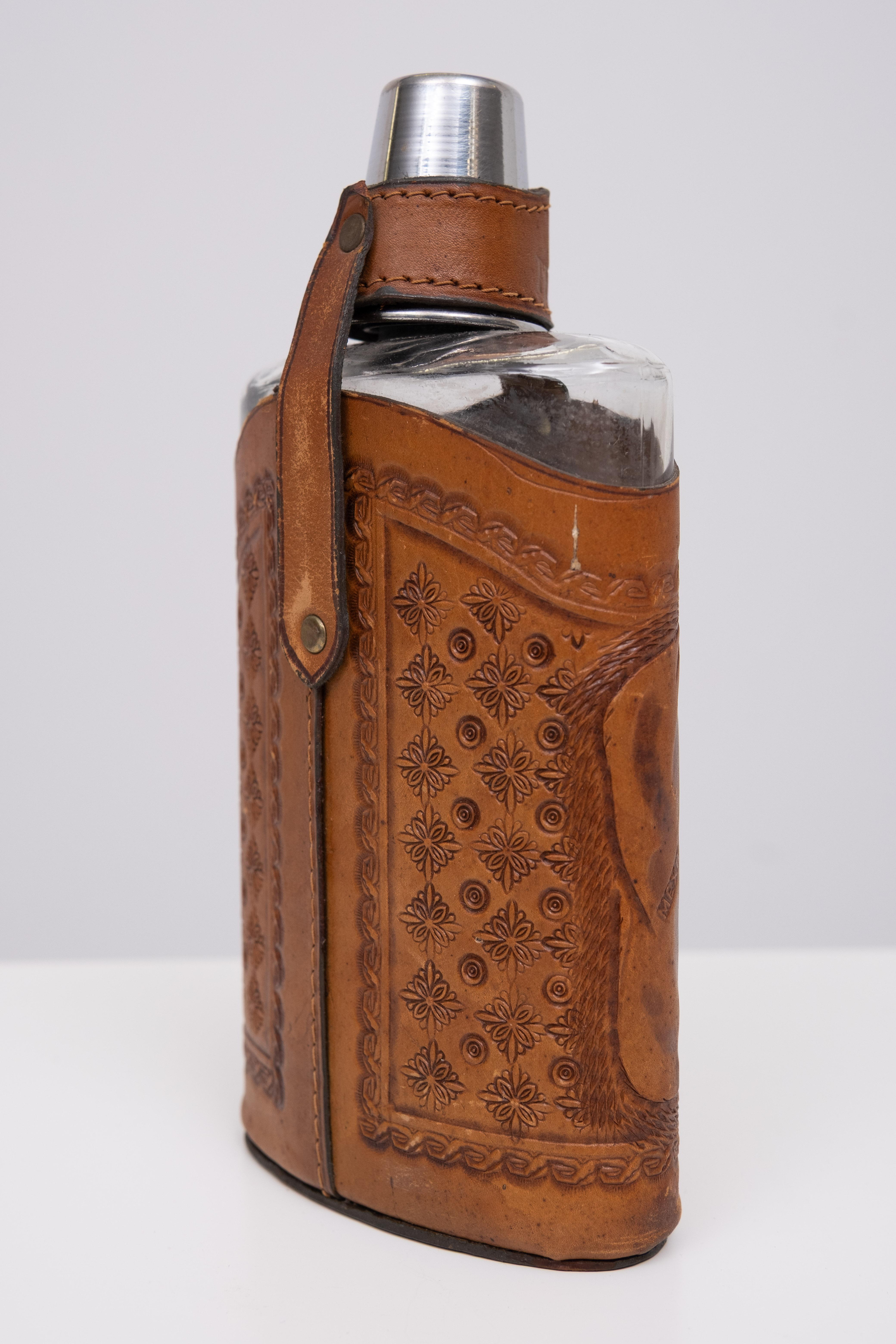 Angel Pazmino Tequila Flachmann  Ecuador  1960s im Zustand „Gut“ im Angebot in Den Haag, NL