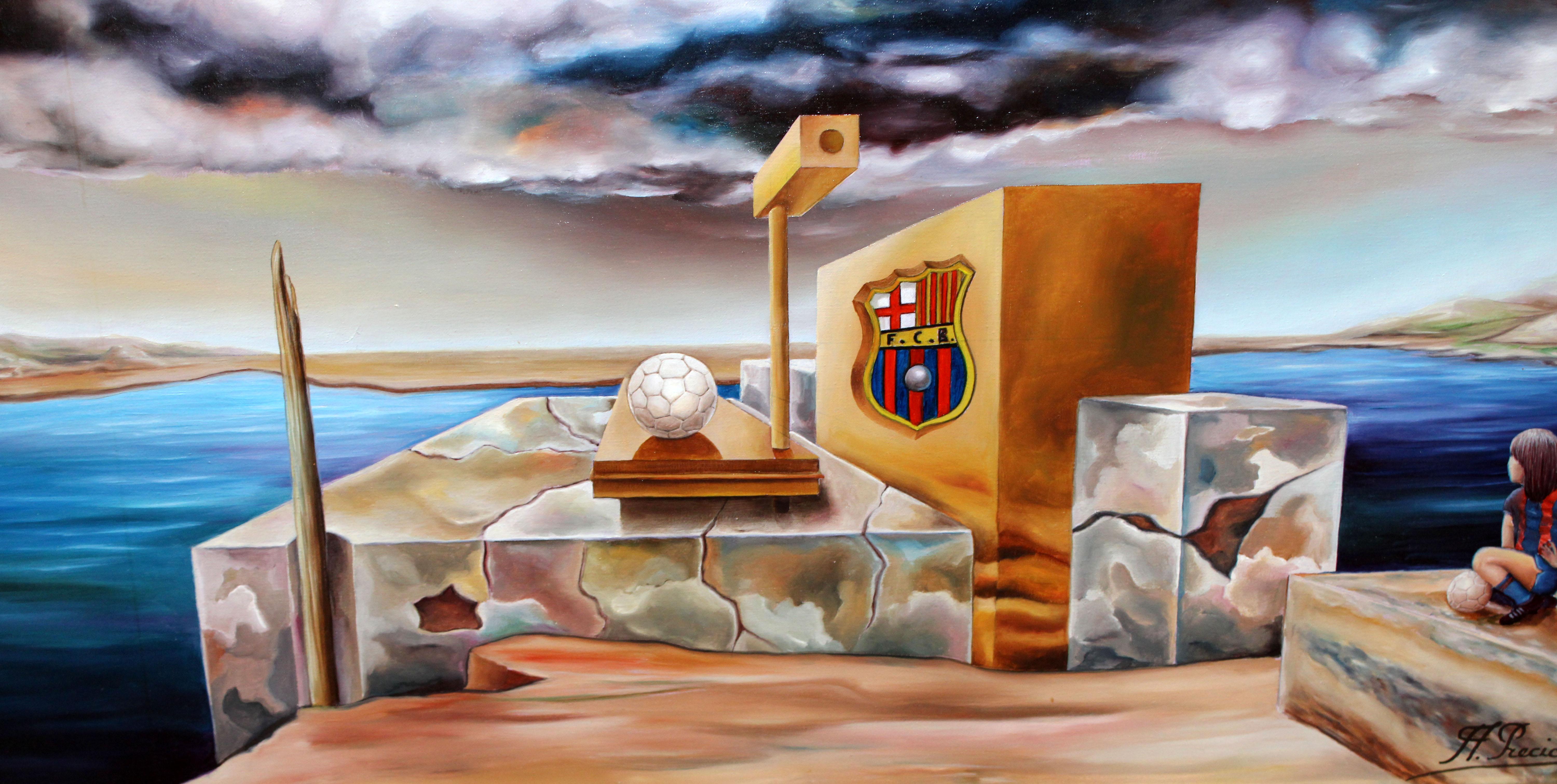 Das Werk wurde in der unteren Hälfte im Jahr 1981 feierlich eingeweiht.

Se presenta enmarcada (leves signos de uso en la enmarcación)

Maße des Werks: 92 x 73 cm.

Maße der Marke: 103 x 84 cm.

Der Zustand des Werkes ist
