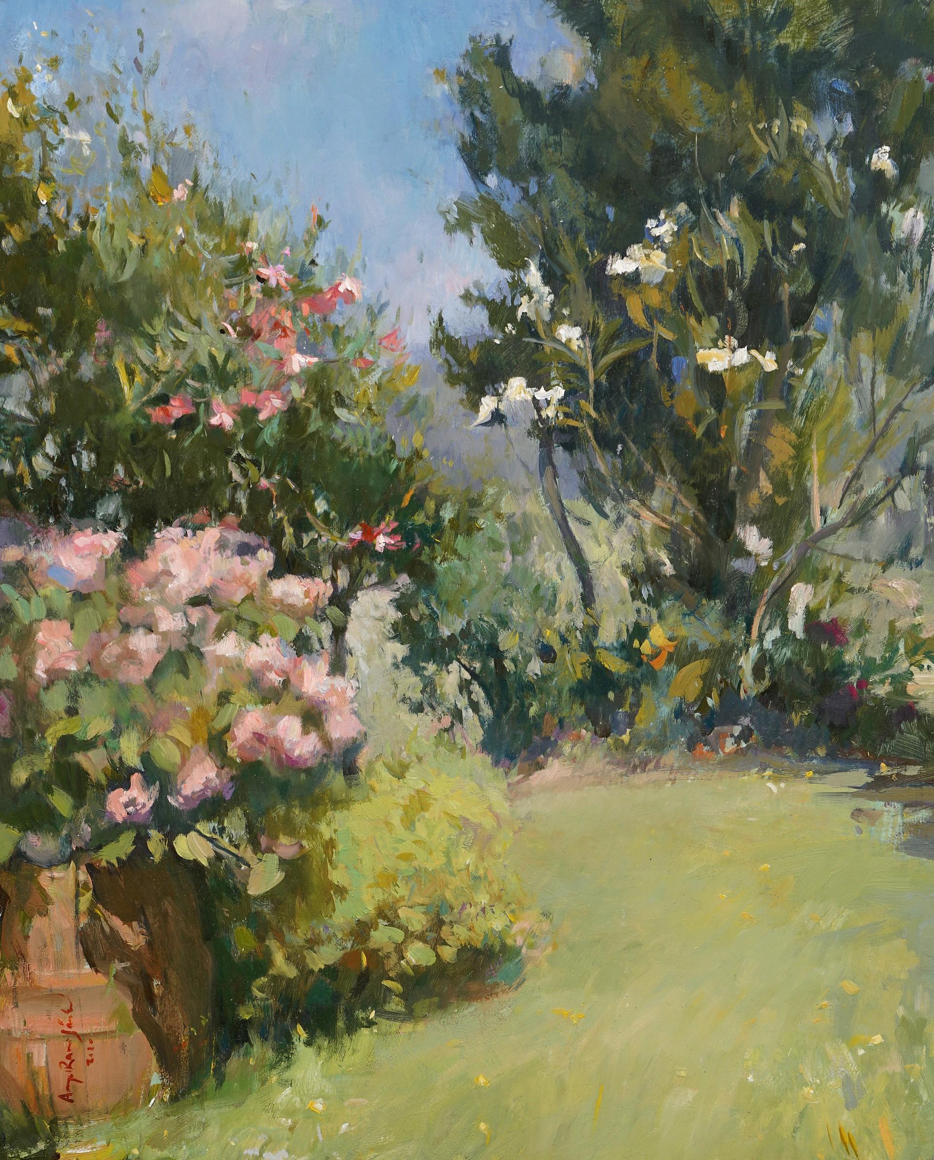   Chianti Bauernhaus ist Realist Landschaft gemalt  vom Leben, auf der Suche nach Genauigkeit jenseits der physischen Erscheinung. Es handelt sich um ein Ölgemälde auf Leinwand mit einem maßgefertigten Archivrahmen.
  Das Chianti Farmhouse zeigt,