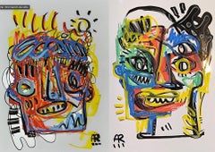 2 VERRÜCKTES GESICHT