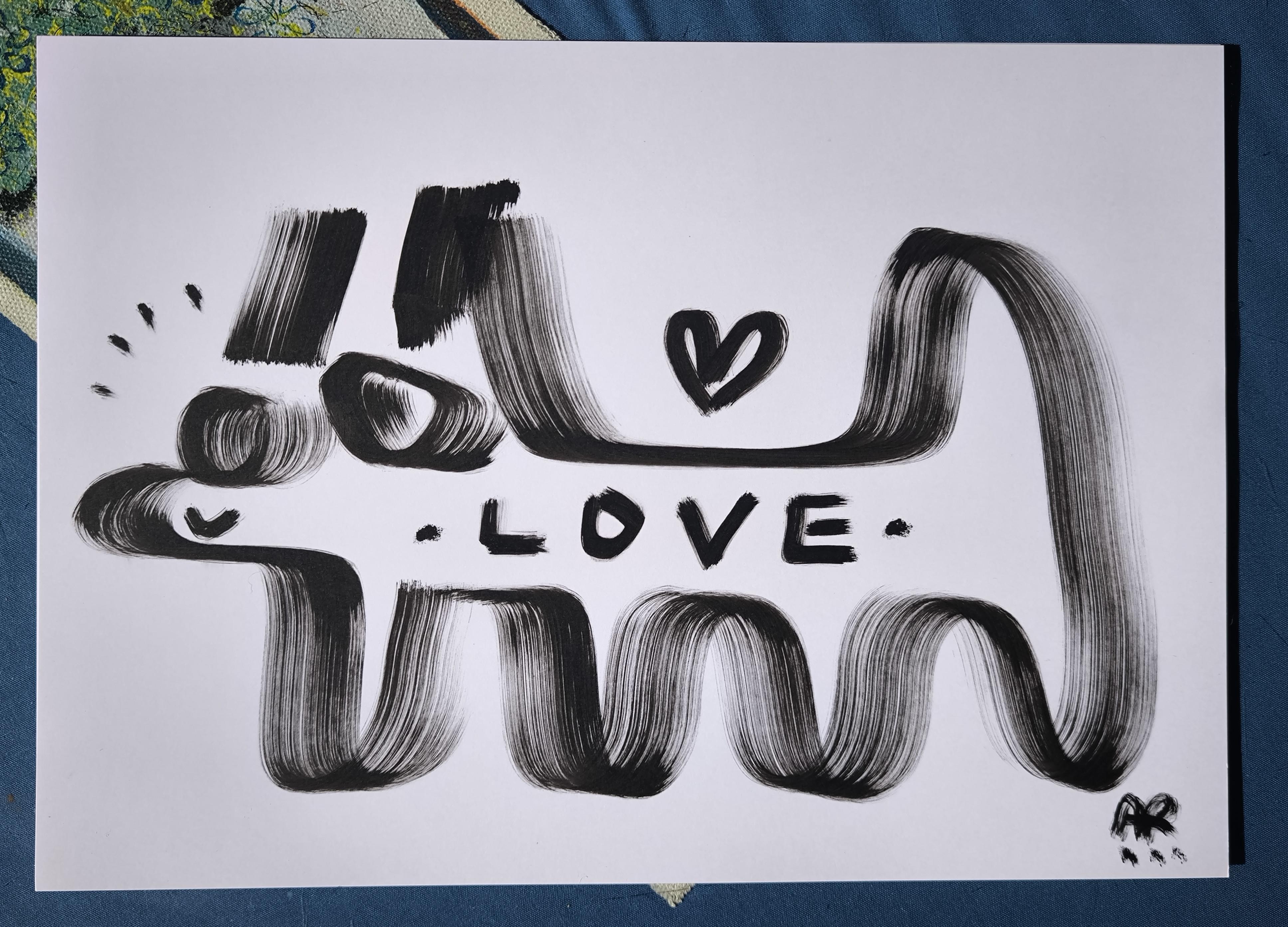 4 Zeichnungen, s/w im Angebot 8