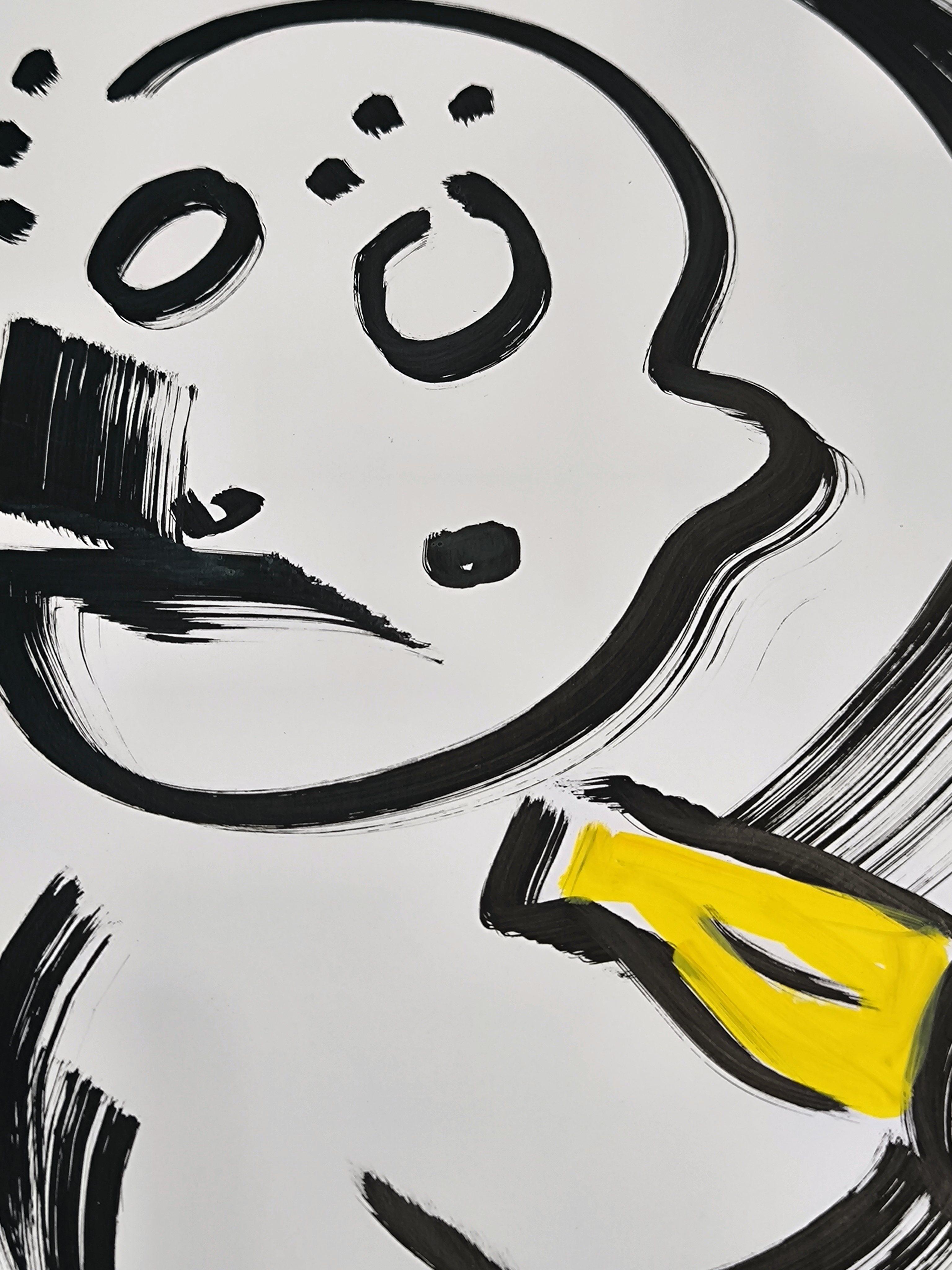 4 Disegni, B&N - Painting di Angel Rivas