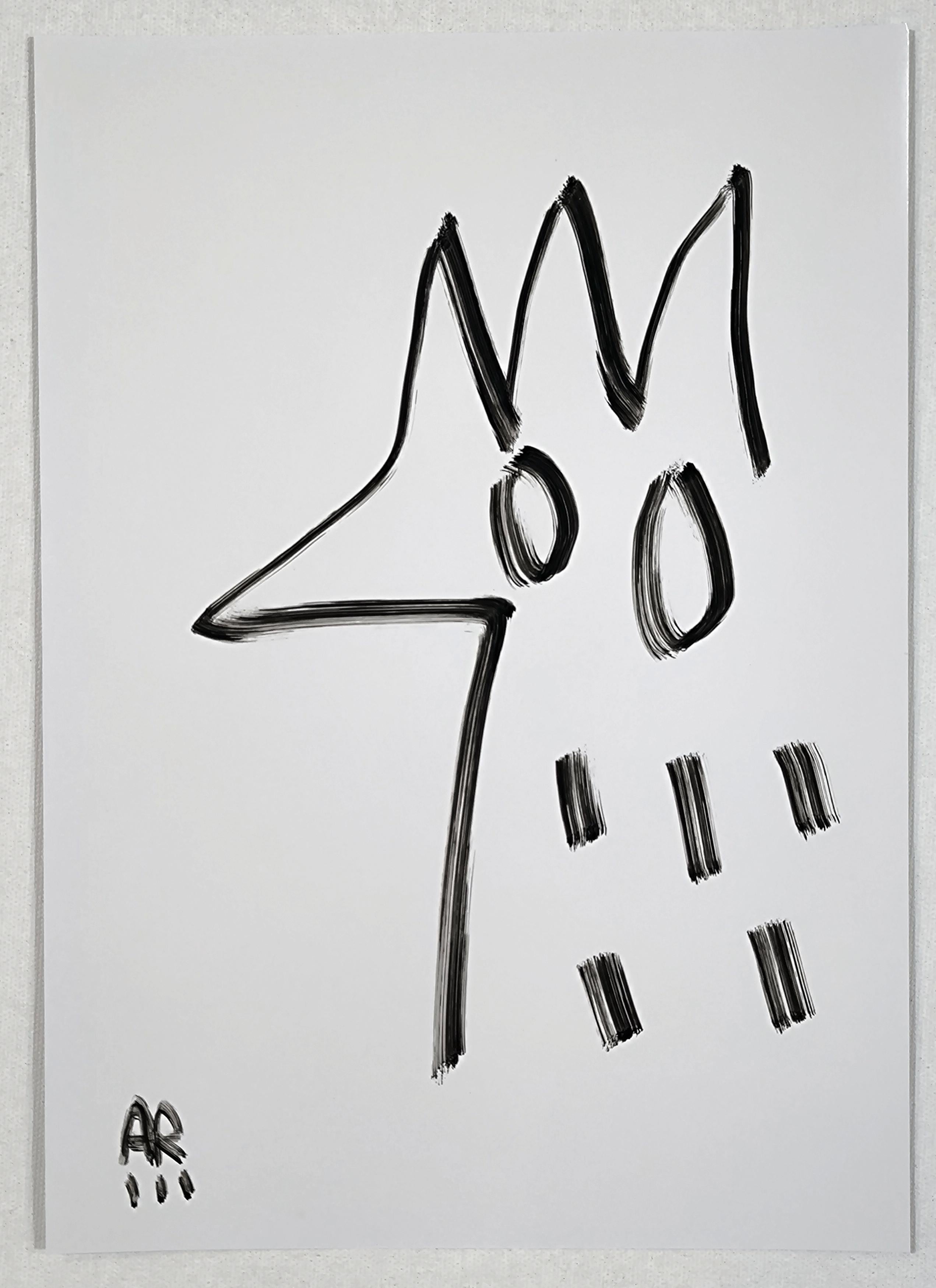 5 Dessins, N&B en vente 7