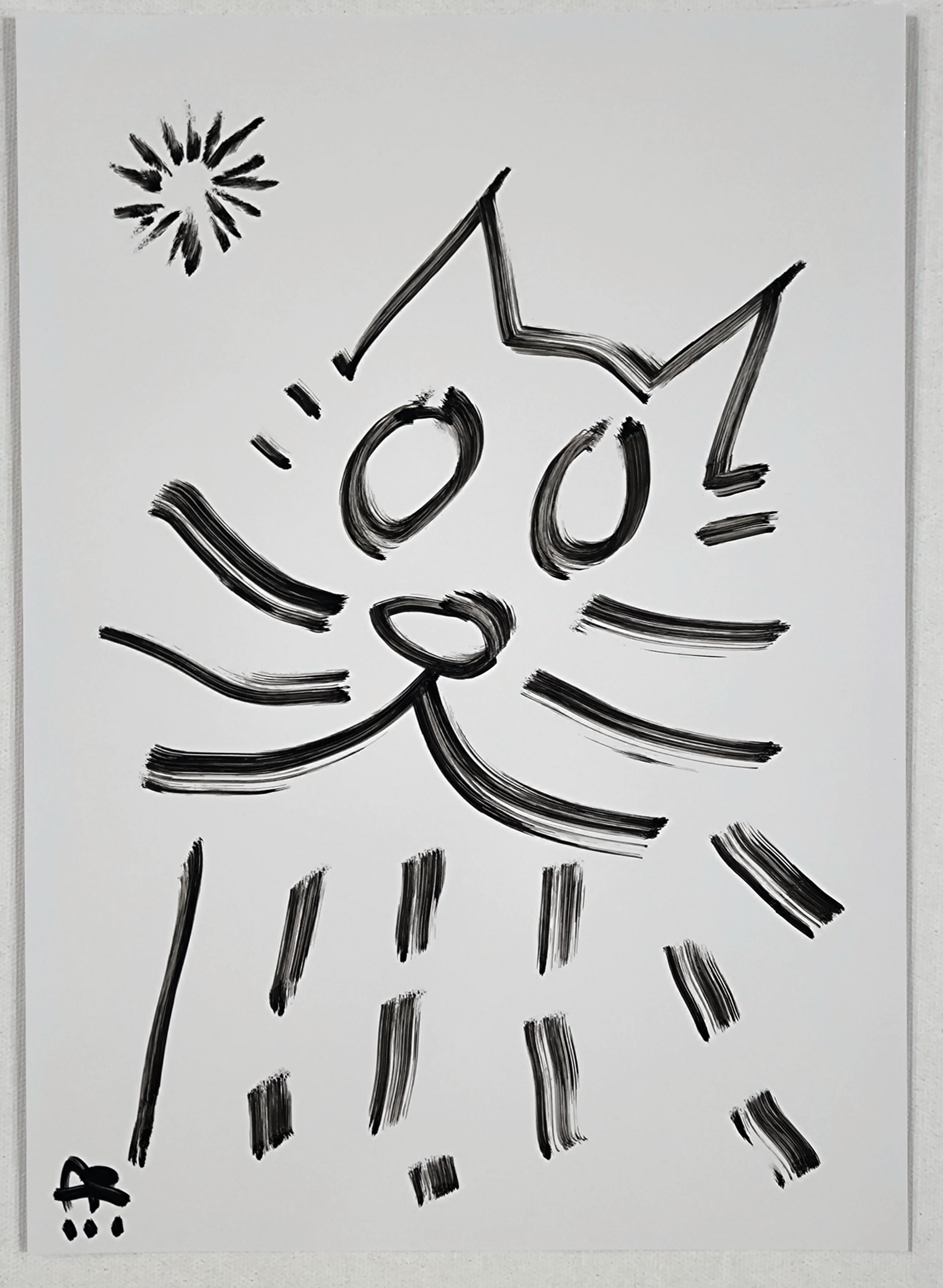 5 Dessins, N&B en vente 3