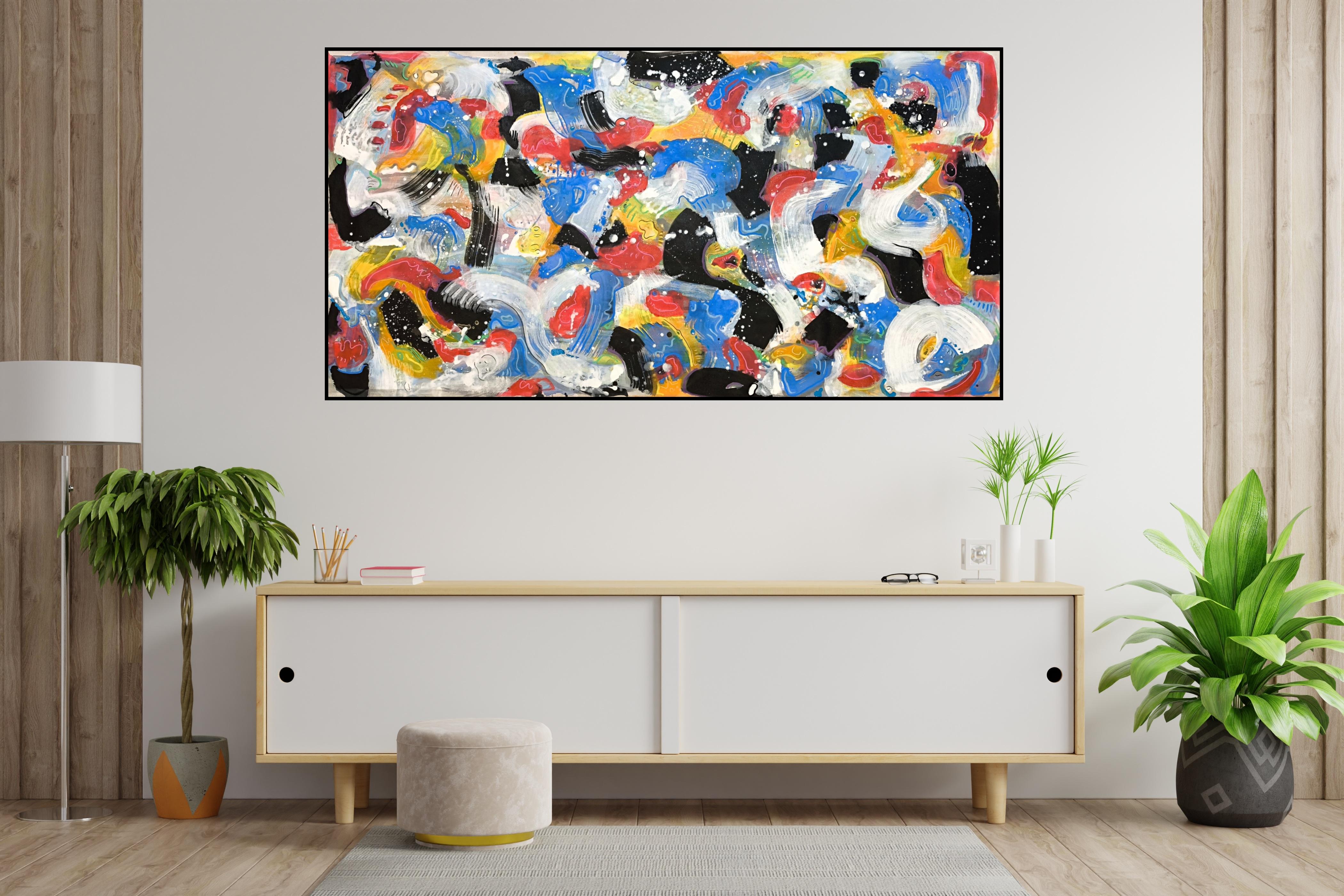 ABSTRACT FORCES - Painting by Angel Rivas