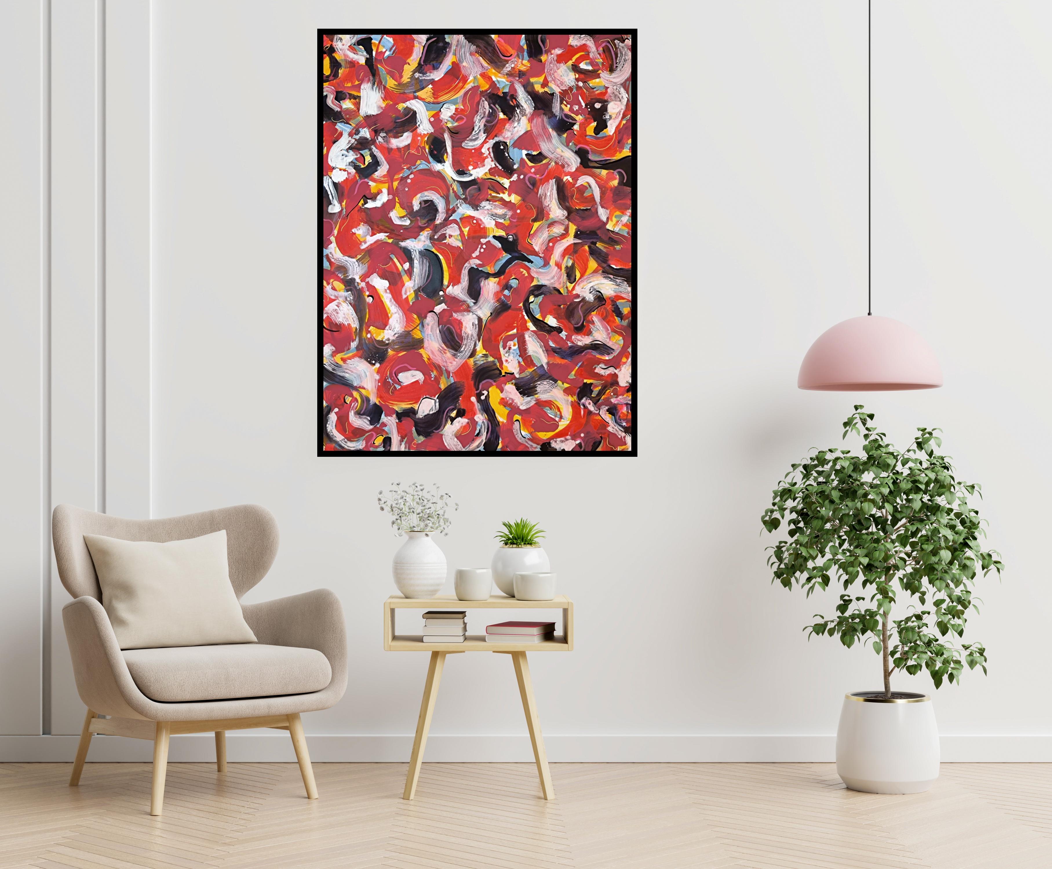 FORZE ASTRATTE - Painting Postmoderno di Angel Rivas