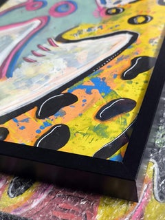 Animals Friends Acrylic Painting on Canvas, Post-Modern, 2010-