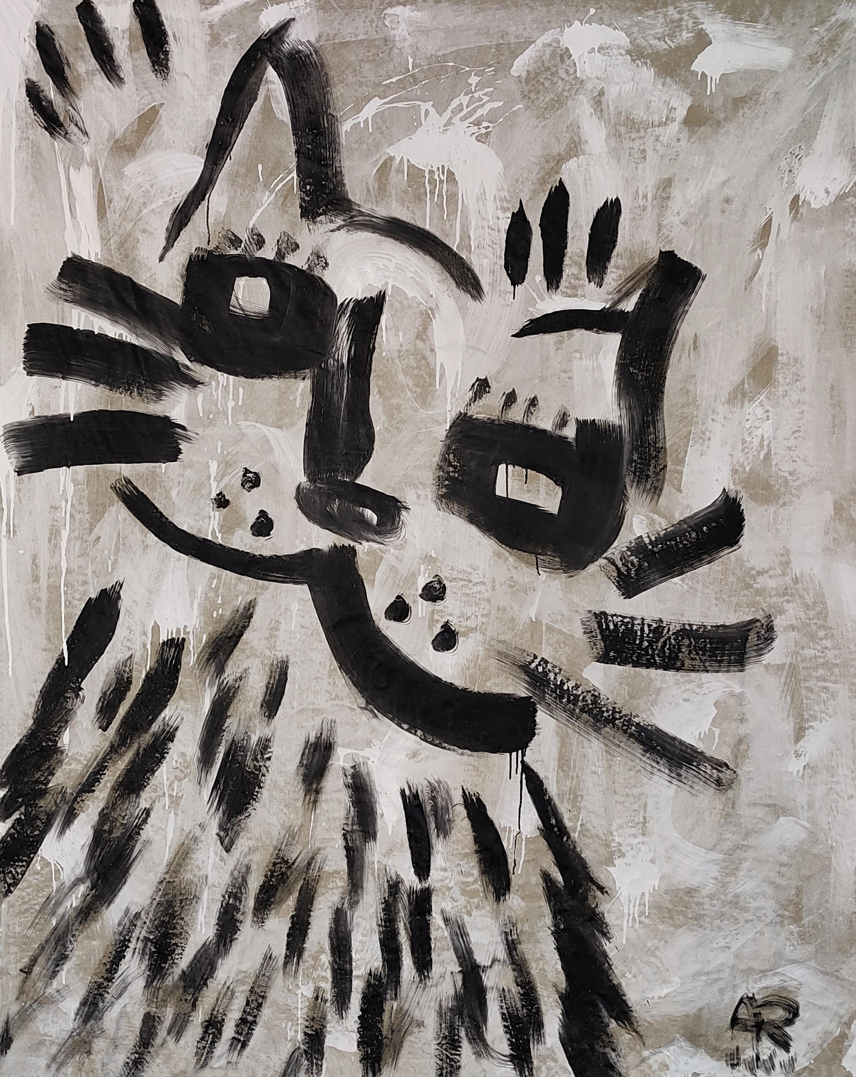 Angel Rivas Animal Painting – CAT