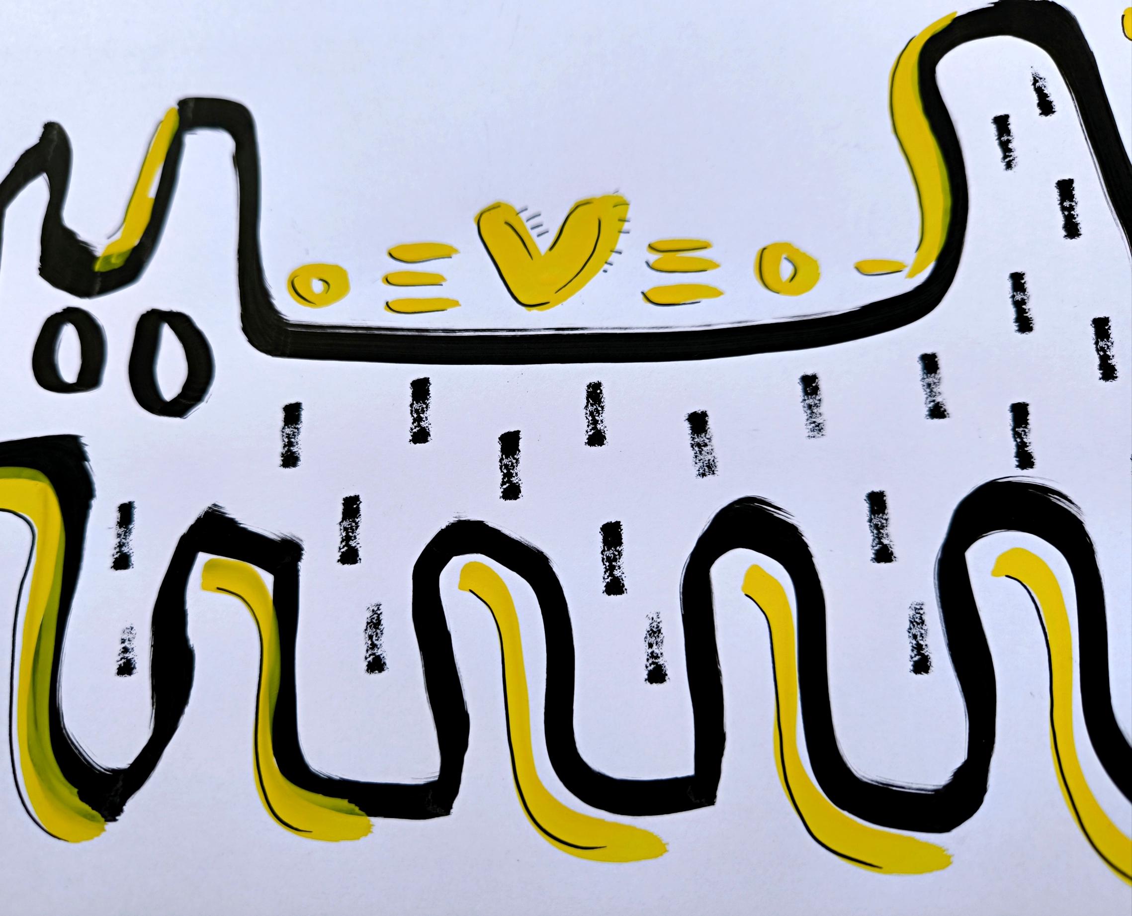 AMOR A LOS PERROS - Painting Neoexpresionista de Angel Rivas