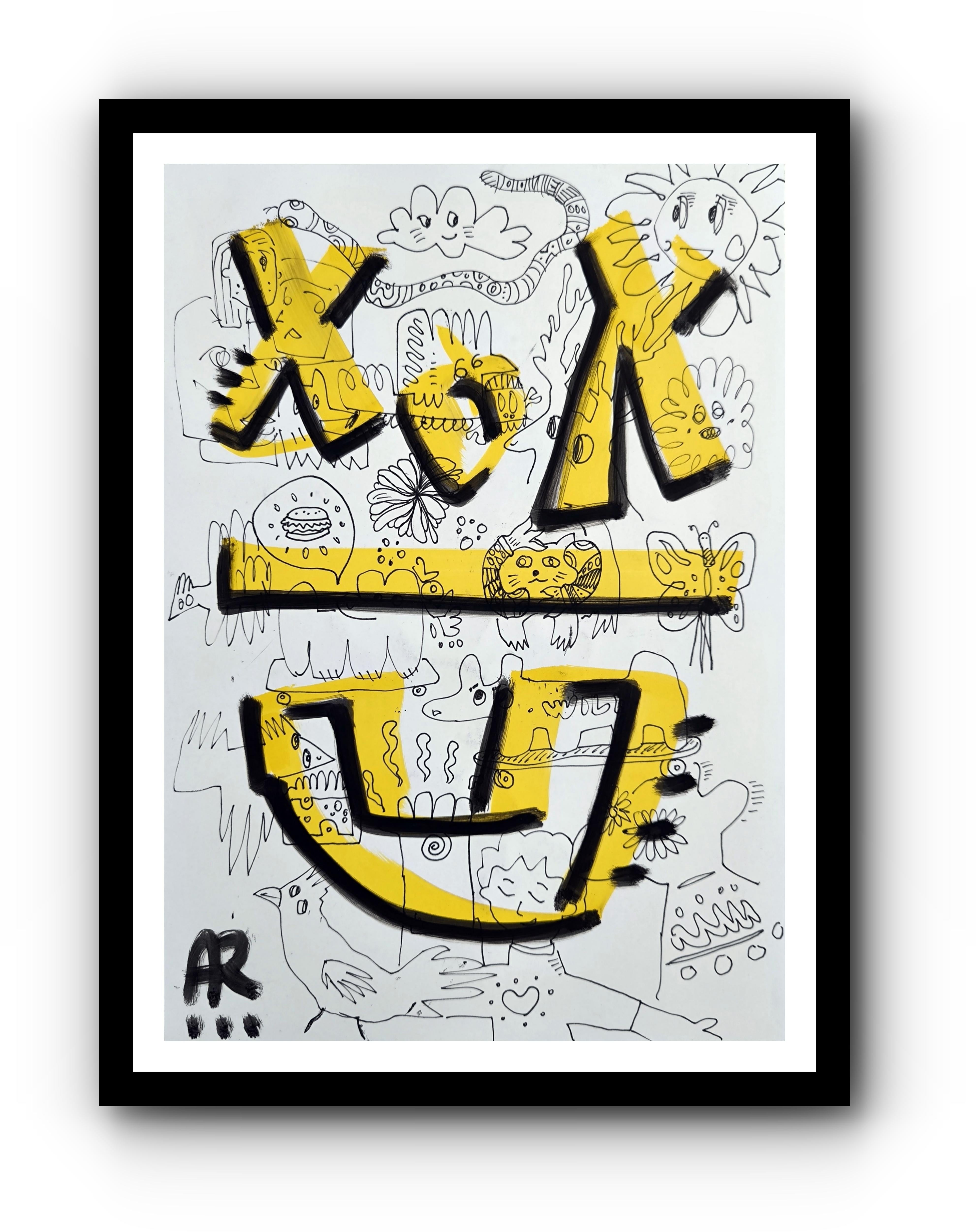 Angel Rivas Animal Painting - DOODLE ll