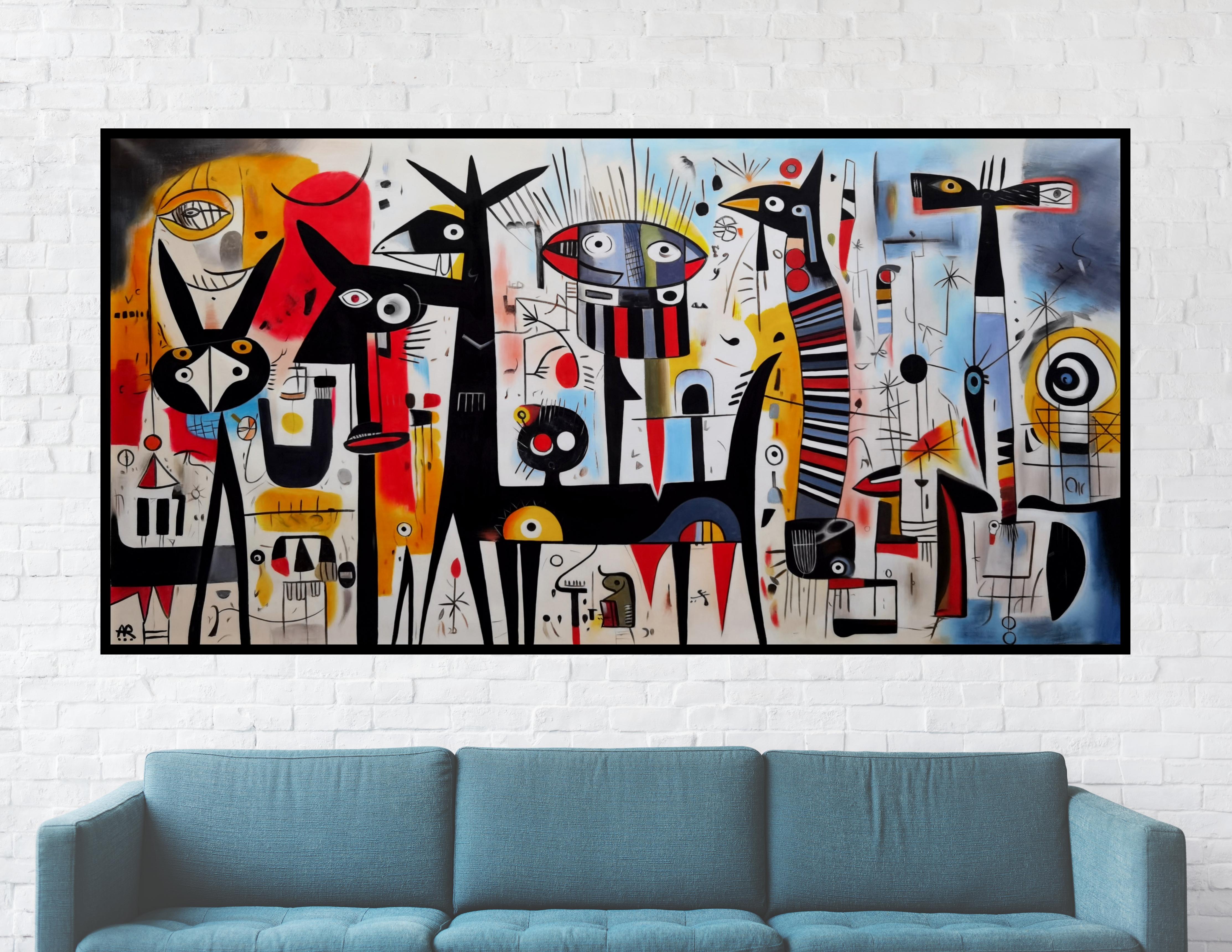 MUNDO DE FANTASÍA - Painting de Angel Rivas