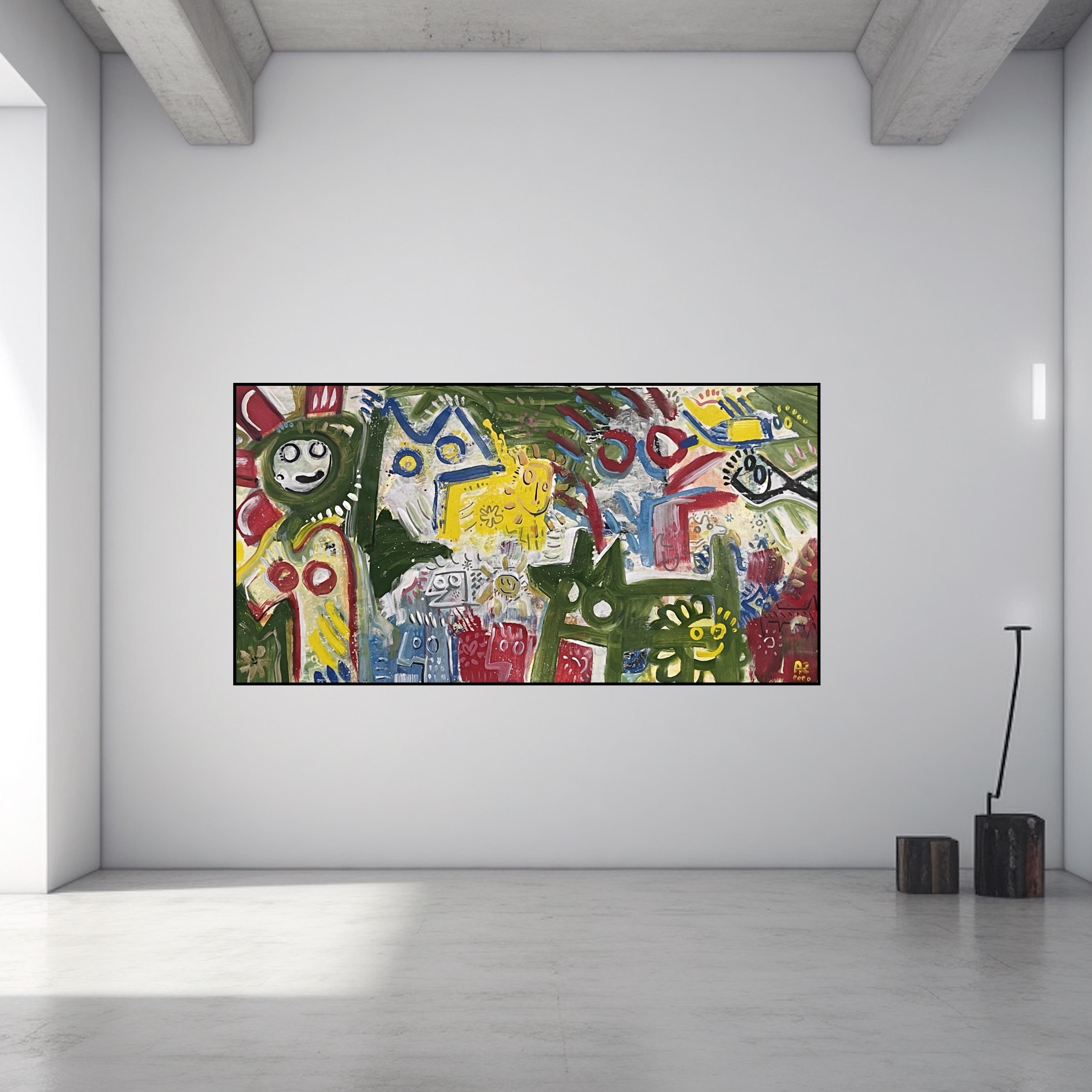 
Acrylic on canvas
Shipped rolled in a tube



