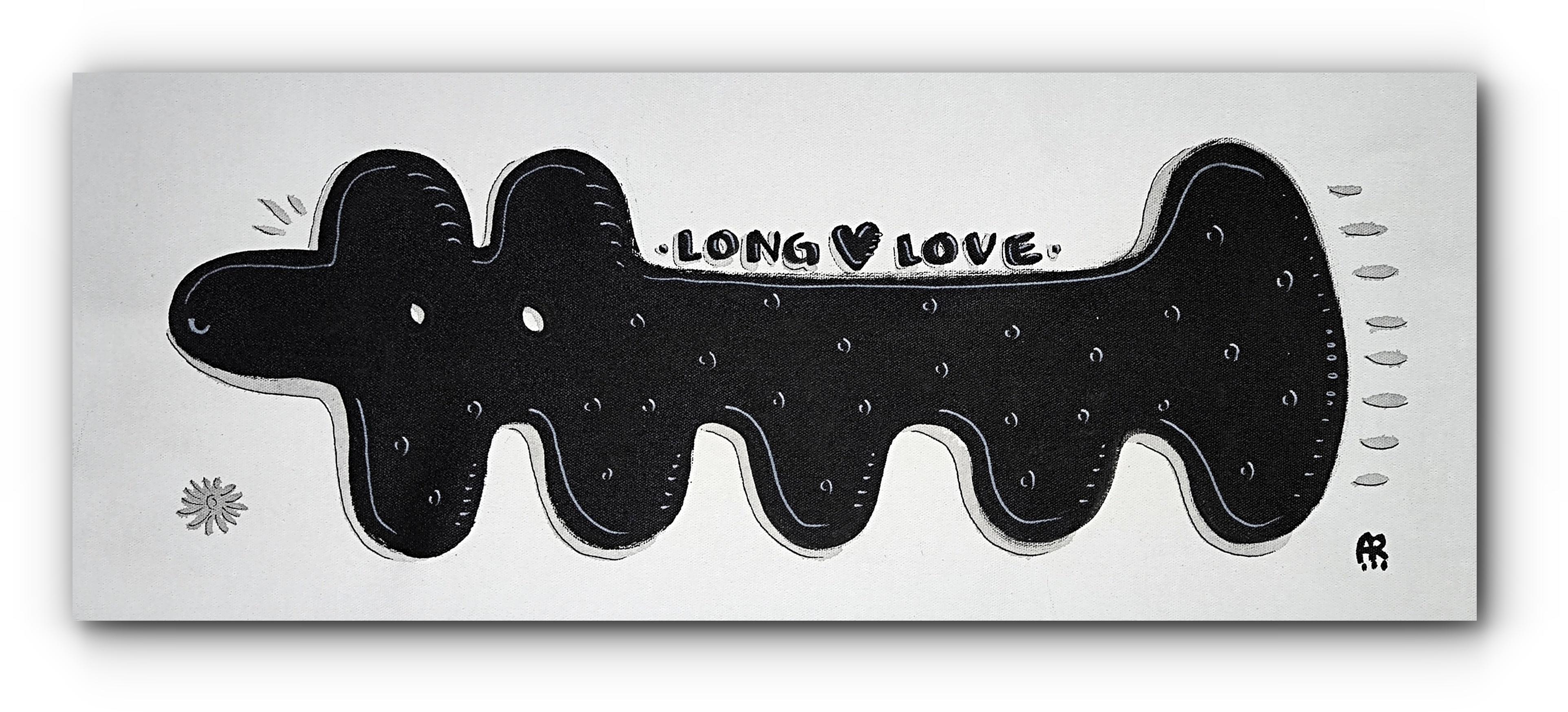 AMOR LARGO - Painting de Angel Rivas