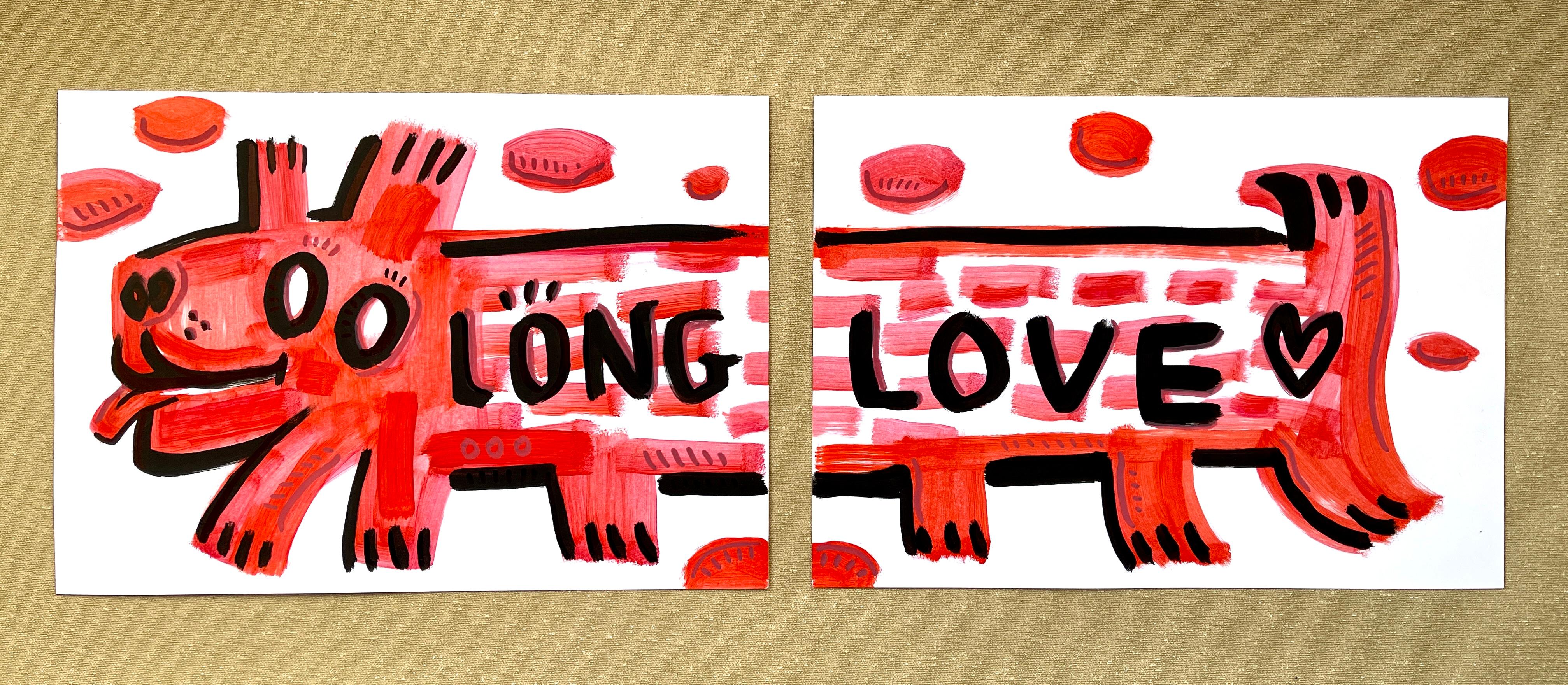 LANGE LIEBE – Painting von Angel Rivas