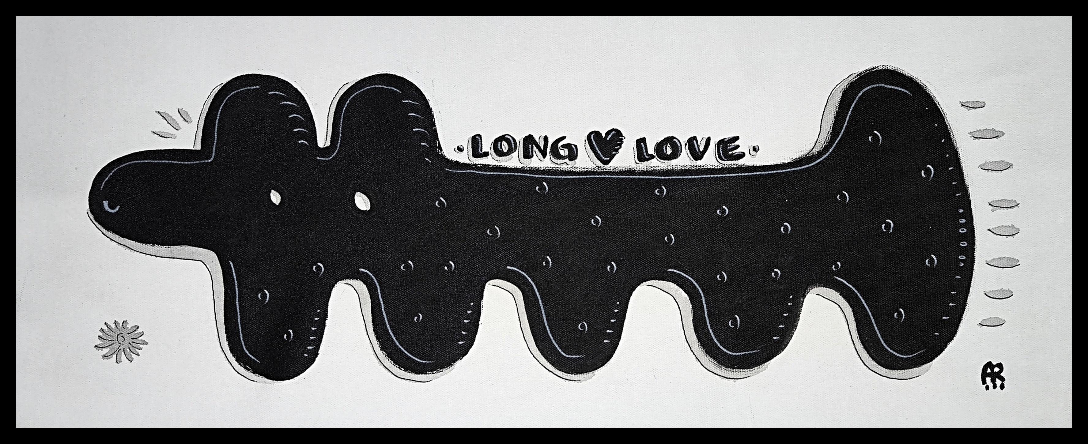 AMOR LARGO - Painting Neoexpresionista de Angel Rivas