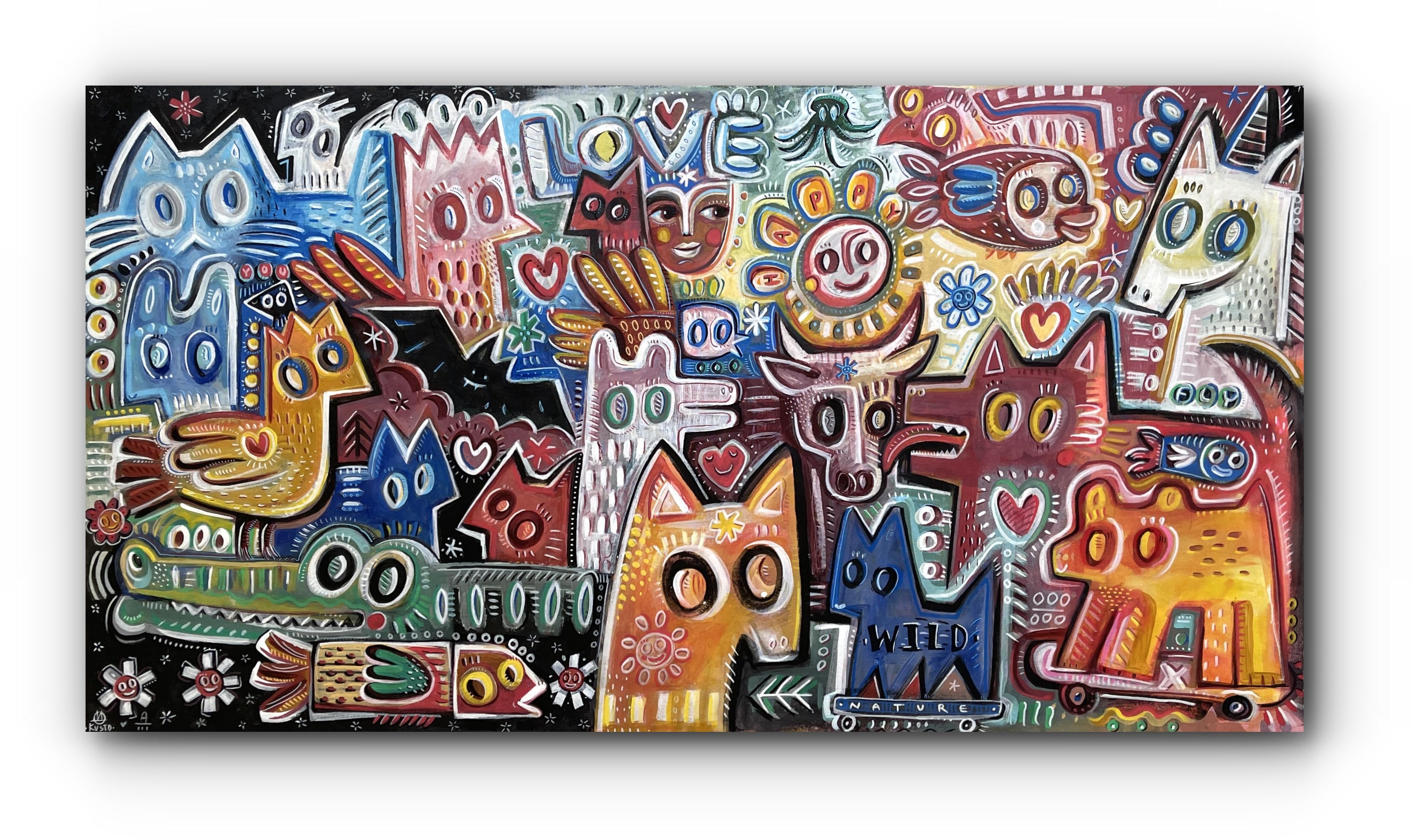 Animal Painting Angel Rivas - AIMER LA NATURE