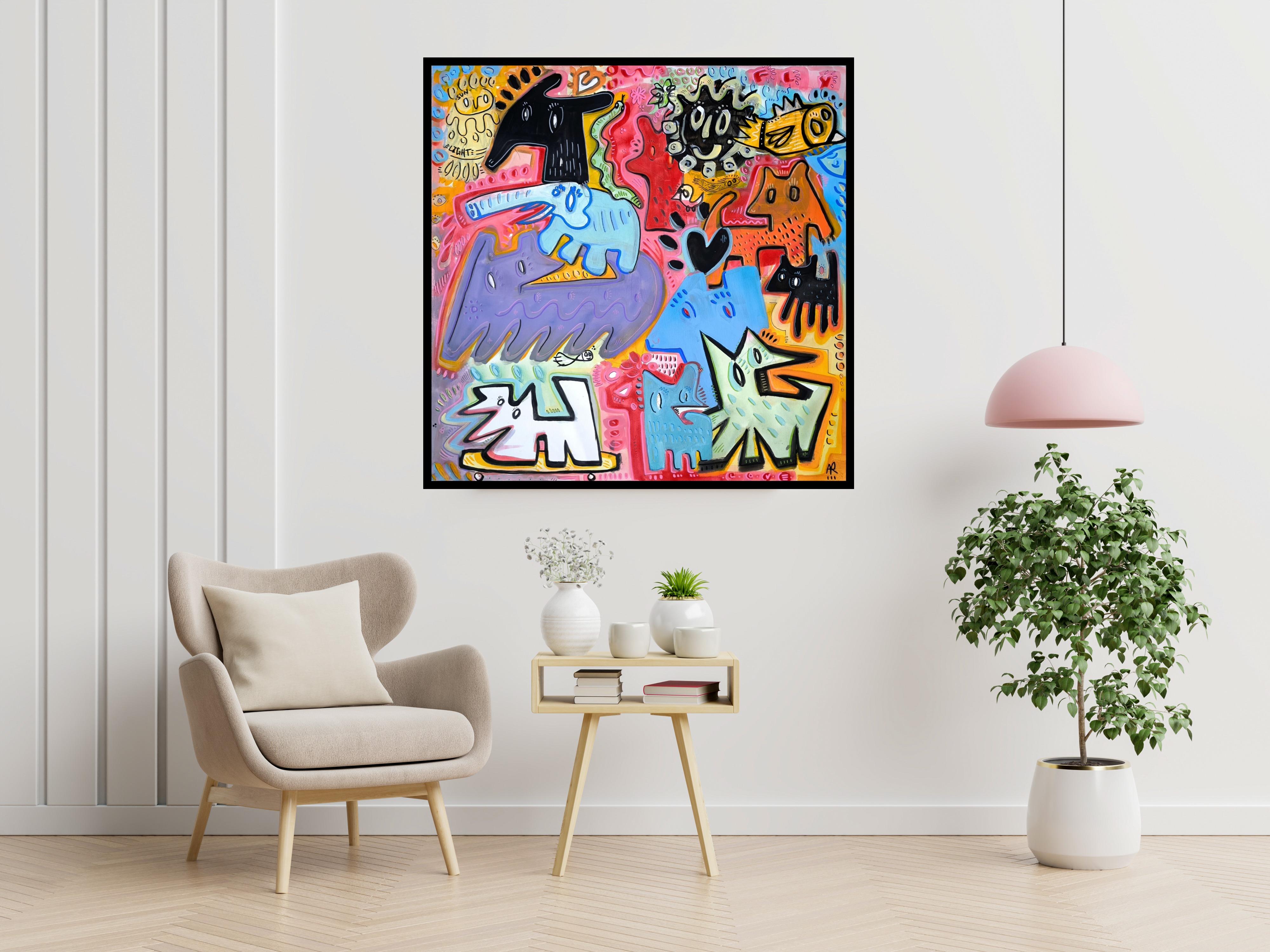 NATÜRLICHE VIELFALT – Painting von Angel Rivas