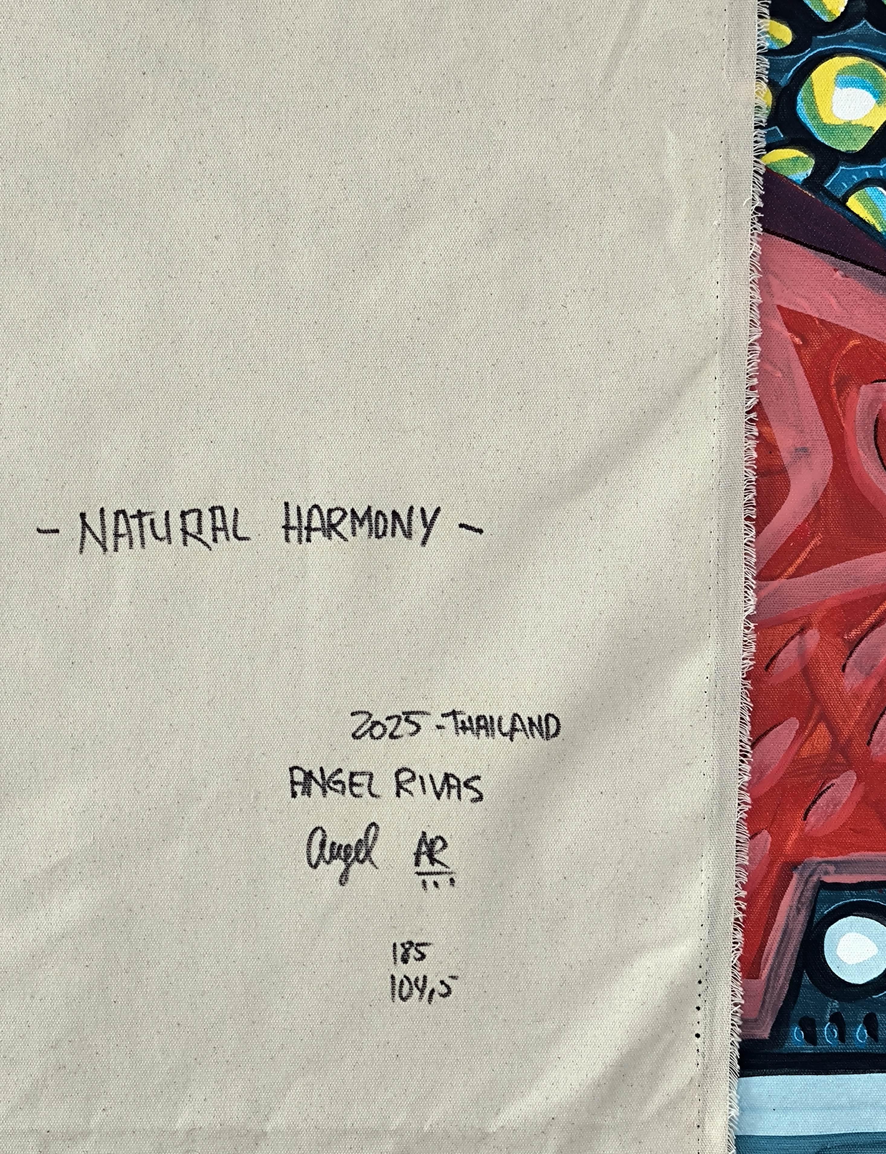 ARMONIA NATURALE - Painting di Angel Rivas
