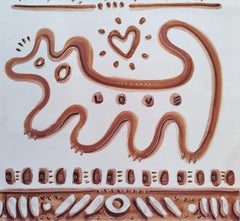 PEACE, painting on canvas